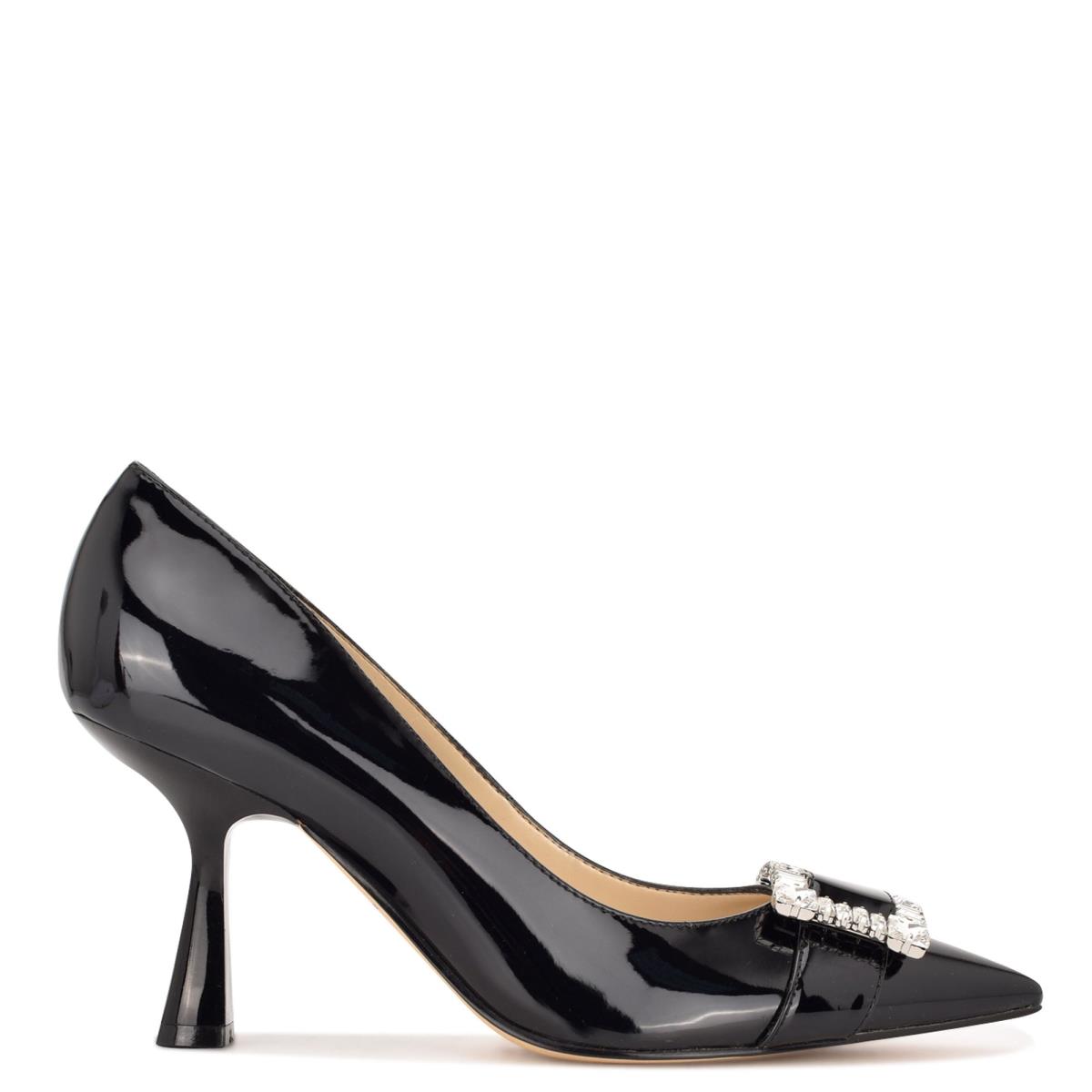 Nine West Helyn Pointy Neus Pumps Zwart | 5069MCINP