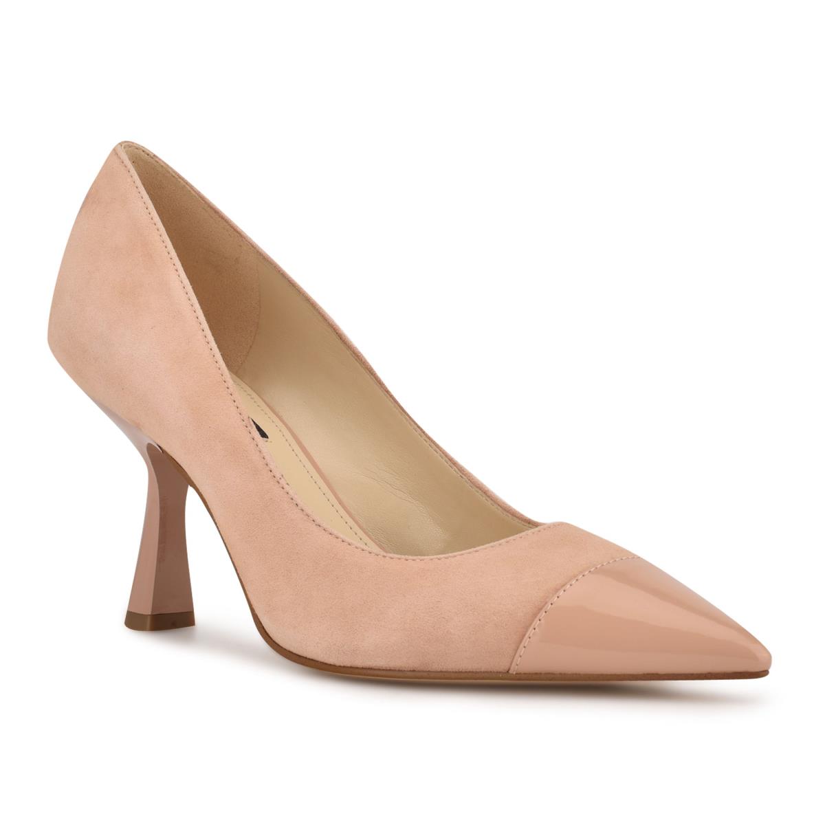 Nine West Hippa Pointy Neus Pumps Beige | 3617NJRCH