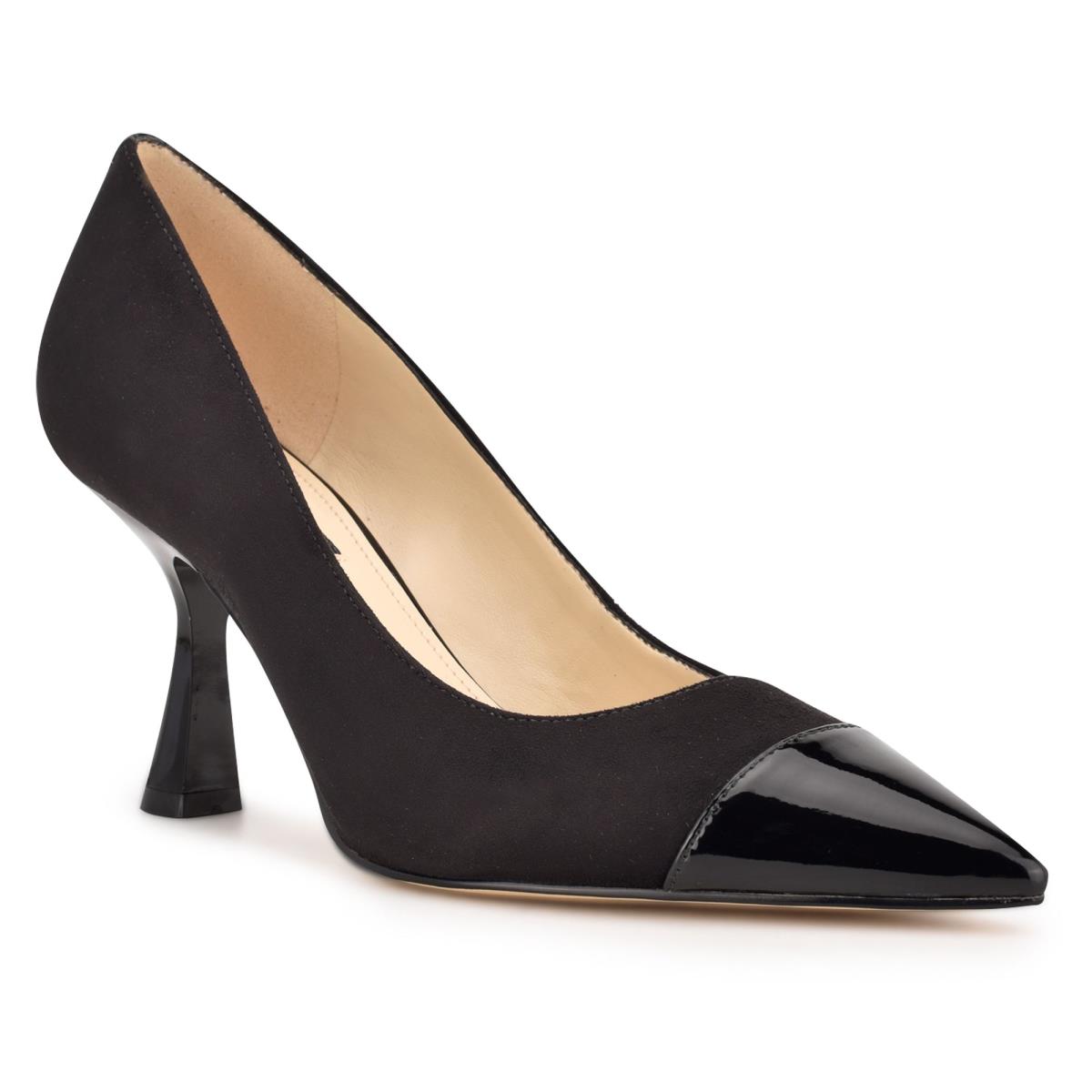 Nine West Hippa Pointy Neus Pumps Zwart | 0693WCPTU