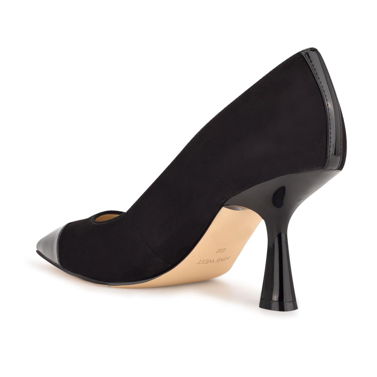 Nine West Hippa Pointy Neus Pumps Zwart | 0693WCPTU