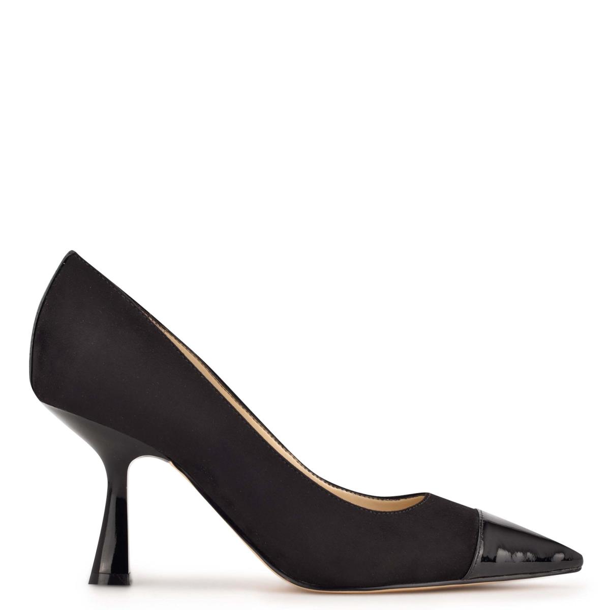 Nine West Hippa Pointy Neus Pumps Zwart | 0693WCPTU