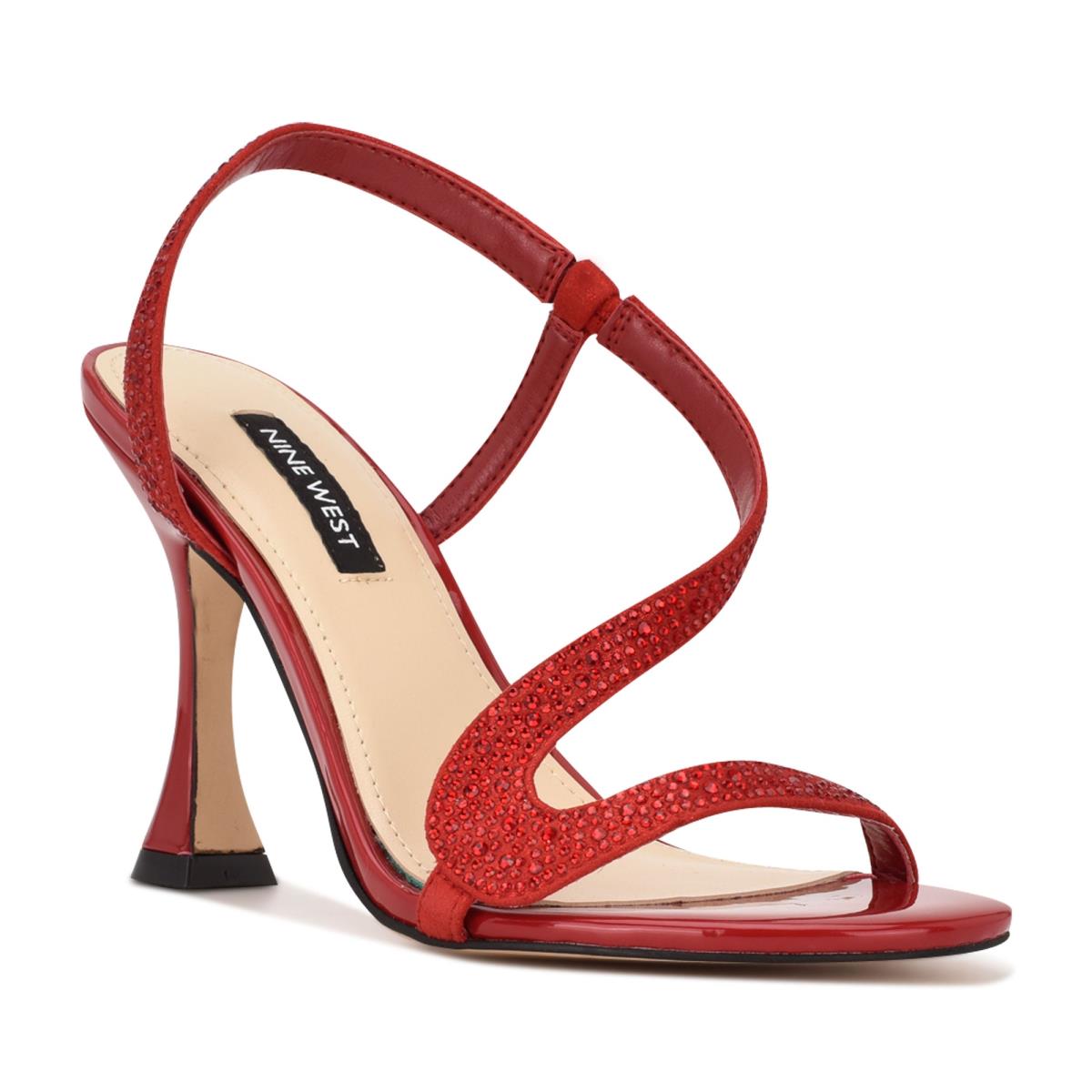 Nine West Immal Geklede Sandalen Lichtrood | 8920LZHQK