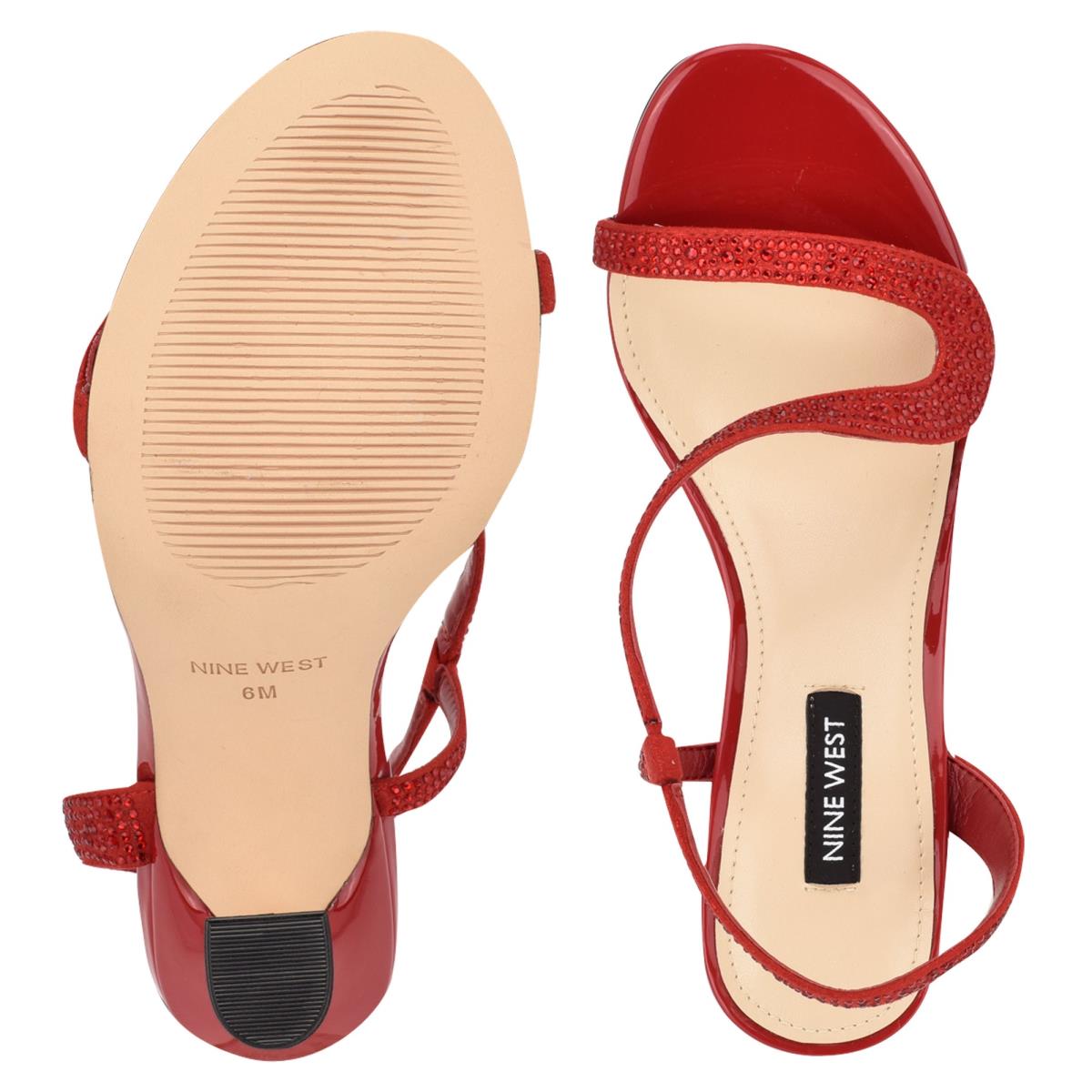 Nine West Immal Geklede Sandalen Lichtrood | 8920LZHQK