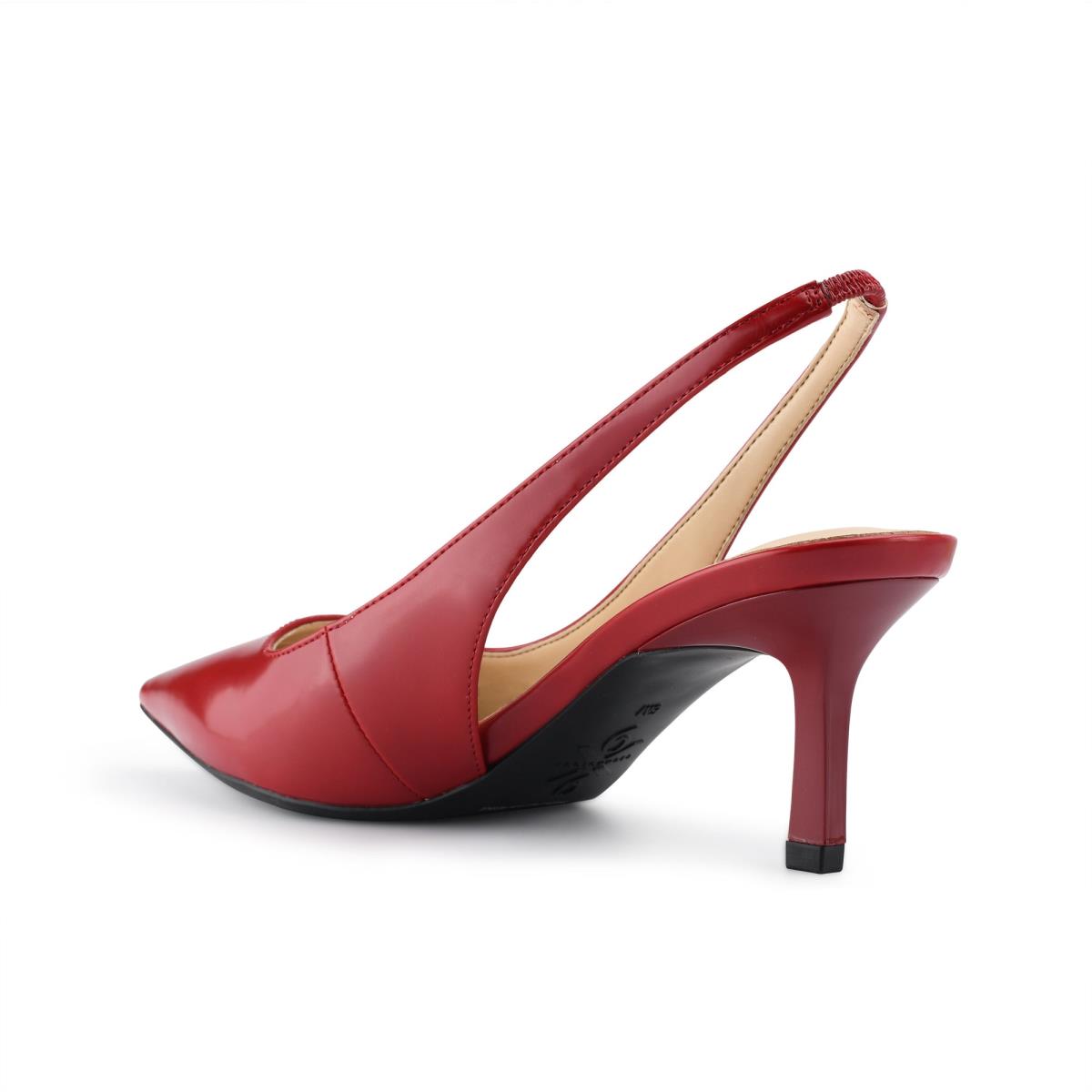 Nine West Kately 9x9 Slingback Pumps Rood | 1569UVEXD