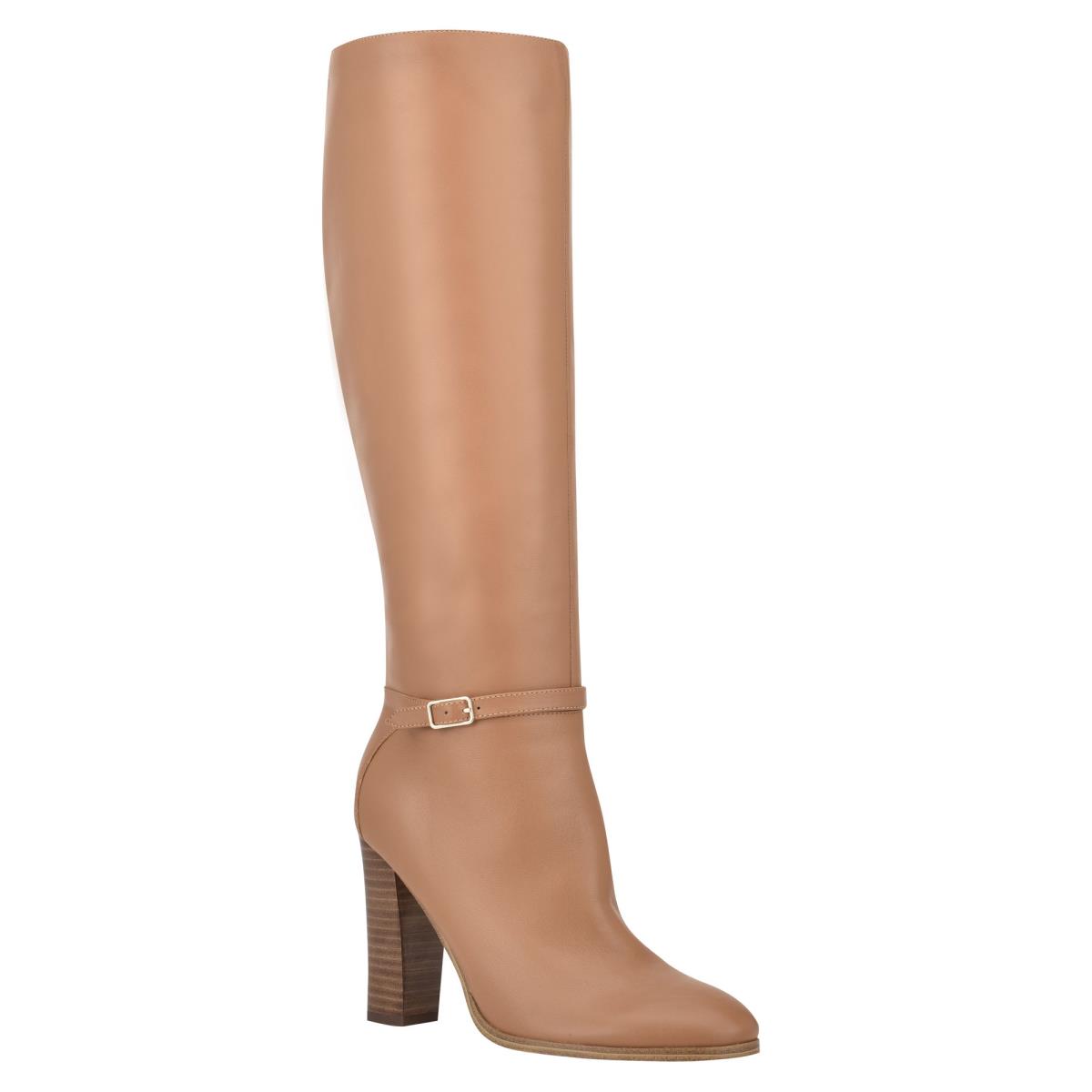 Nine West Kimy Hakken Laarzen Beige | 1420LVERX