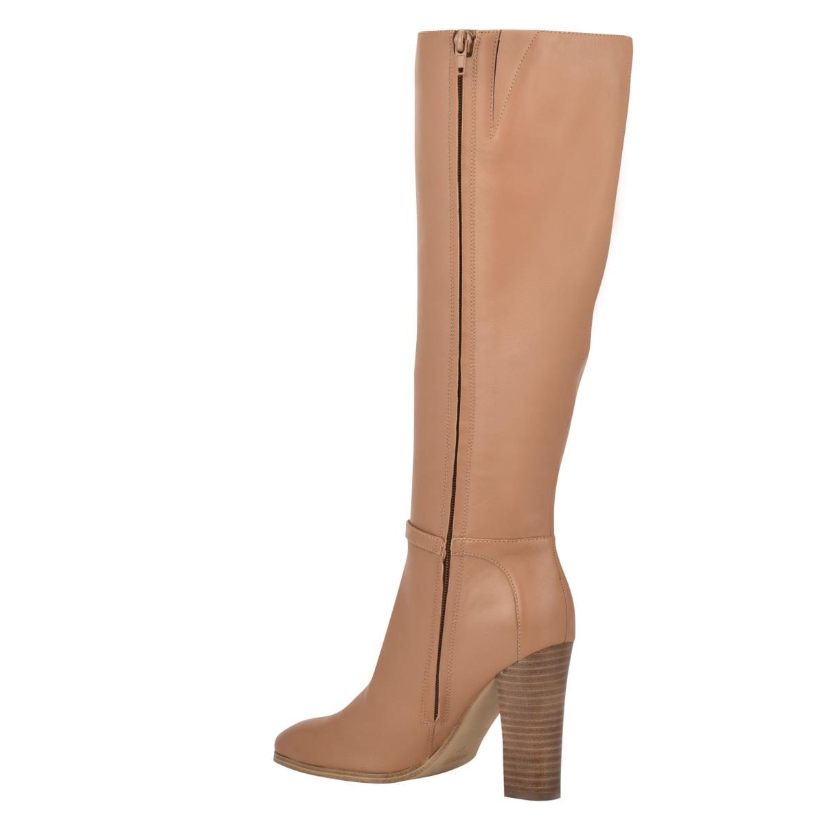 Nine West Kimy Hakken Laarzen Beige | 1420LVERX