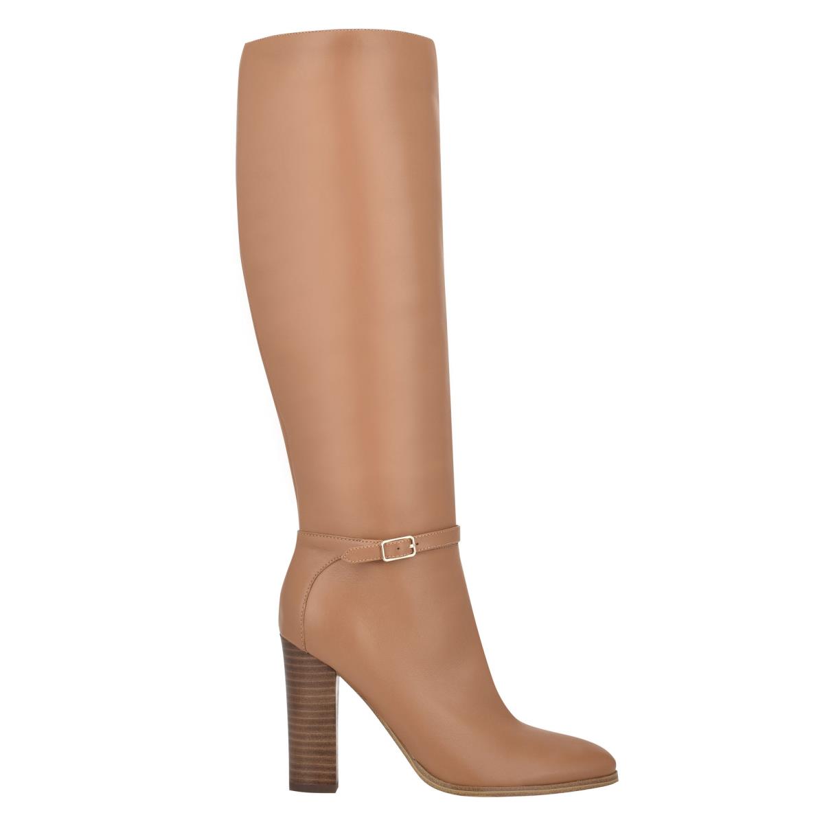 Nine West Kimy Hakken Laarzen Beige | 1420LVERX