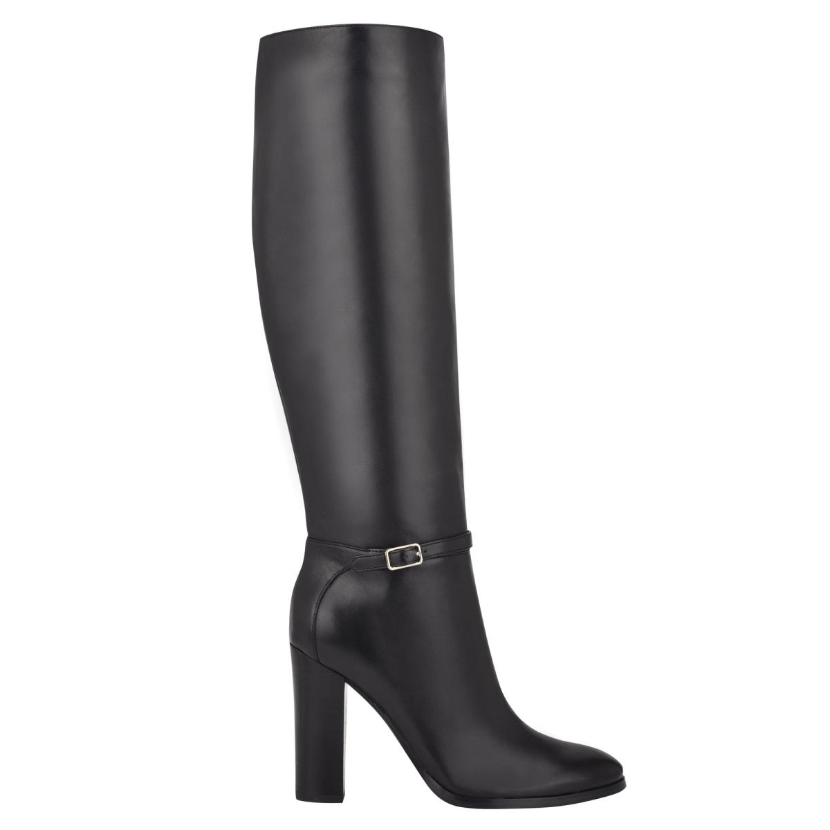 Nine West Kimy Hakken Laarzen Zwart | 7630KBNMH