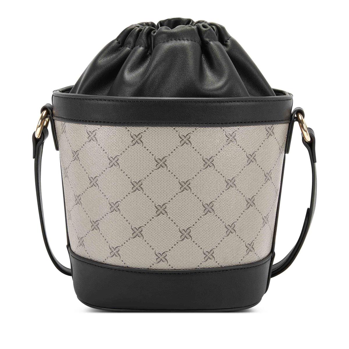 Nine West Laylin Drawstring Bucket Crossbodytassen Zwart | 8249IHCGR