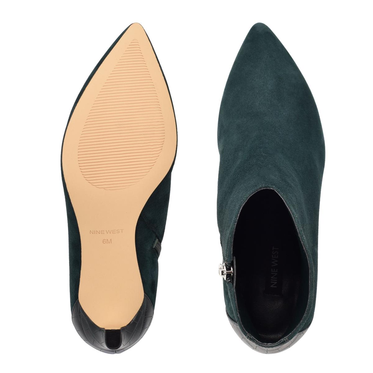 Nine West Mikale Pointy Neus Laarzen Obsidian | 4057AMIVQ