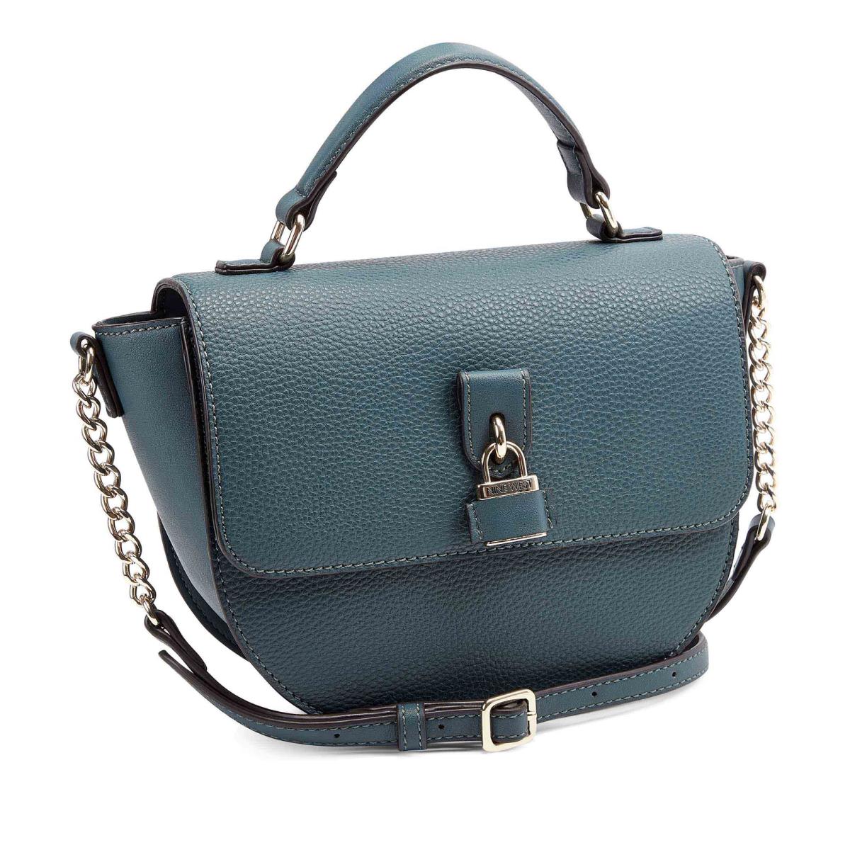 Nine West Nemi Top Handle Flap Crossbodytassen Blauw | 3892ZEBCY