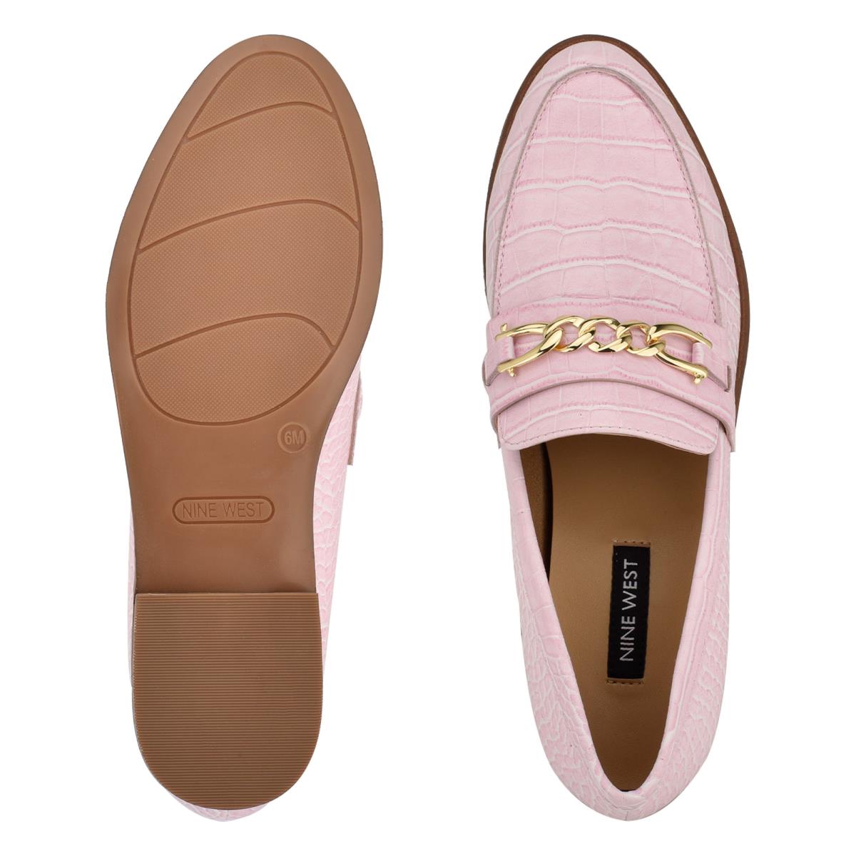 Nine West Onlyou Slip-On Loafers Roze | 4159HENXQ