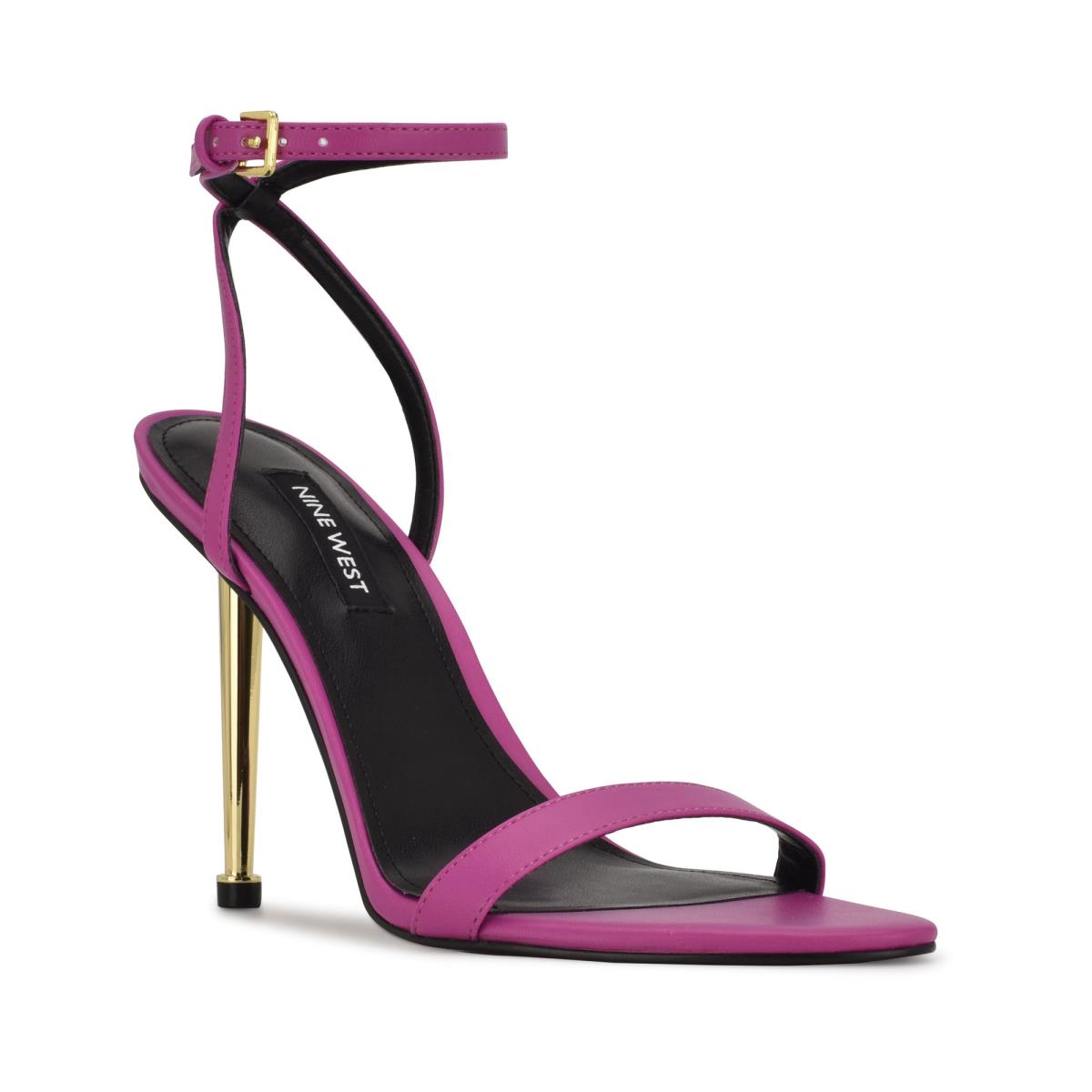 Nine West Reina Ankle Sandalen Met Riem Roze | 3982QAZUG