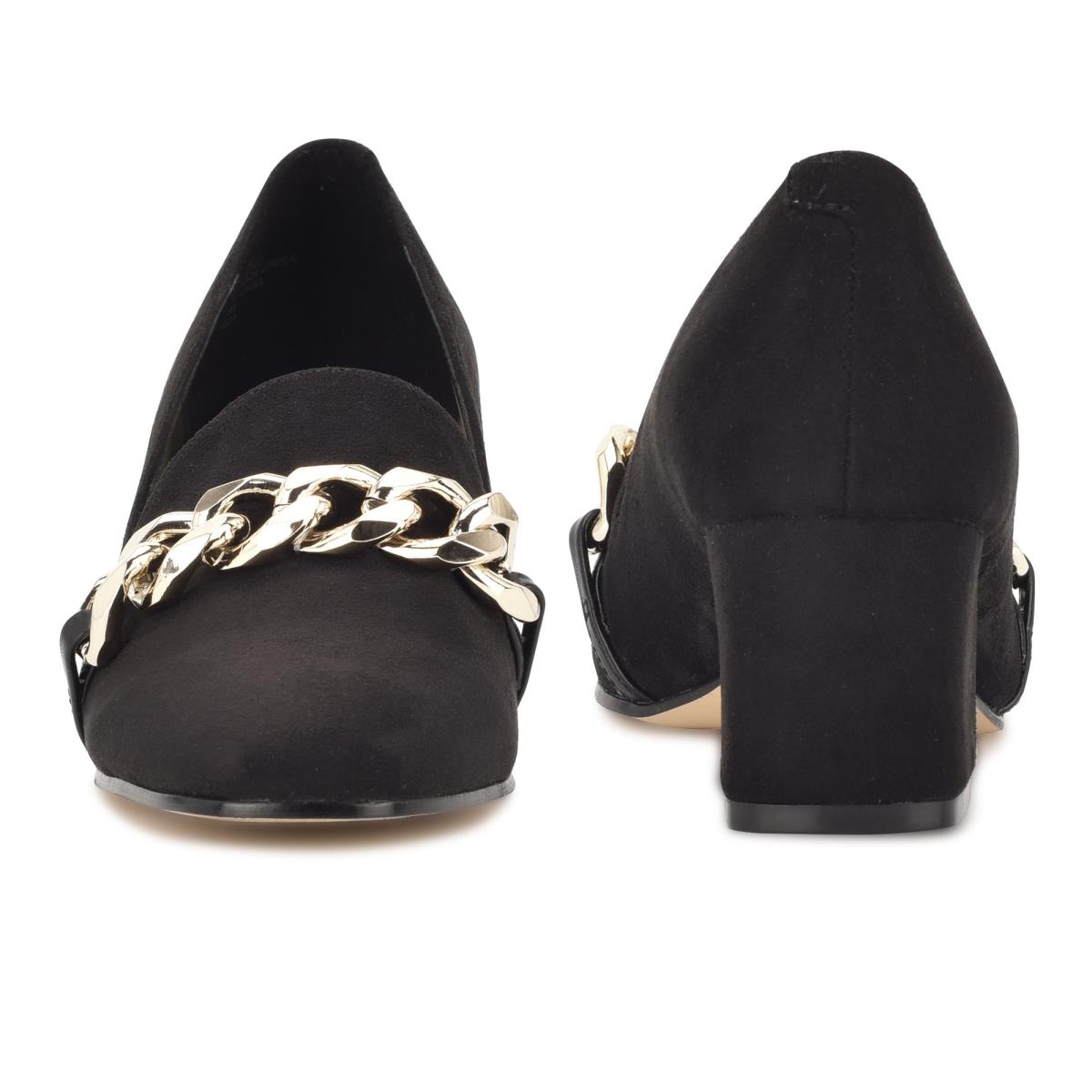 Nine West Remal Hak Loafers Zwart Zwart | 8176YDTBK