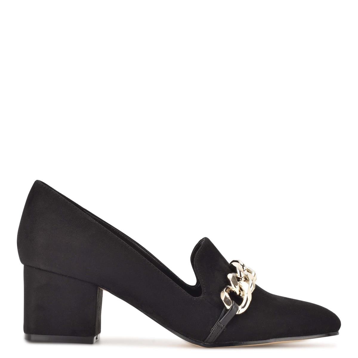 Nine West Remal Hak Loafers Zwart Zwart | 8176YDTBK