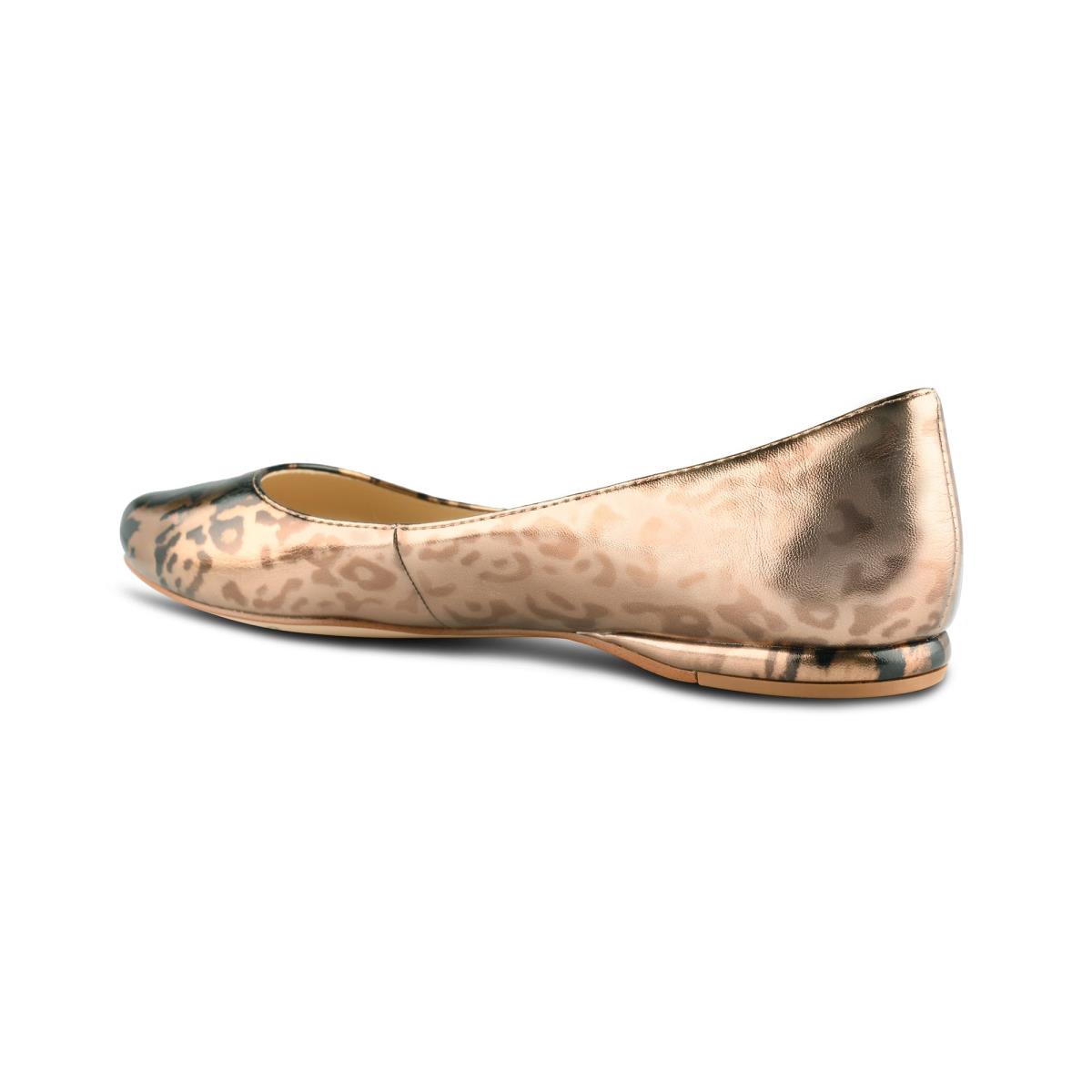 Nine West Speakup Almond Neus Ballerina Leopard | 0871GZYOE