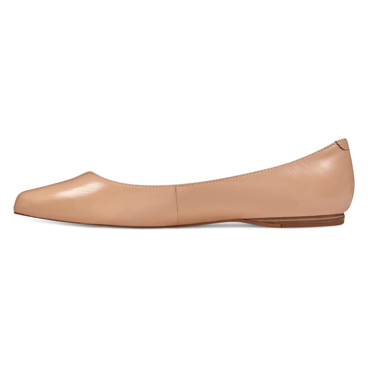 Nine West Speakup Almond Neus Flats Beige | 7605ARKOB