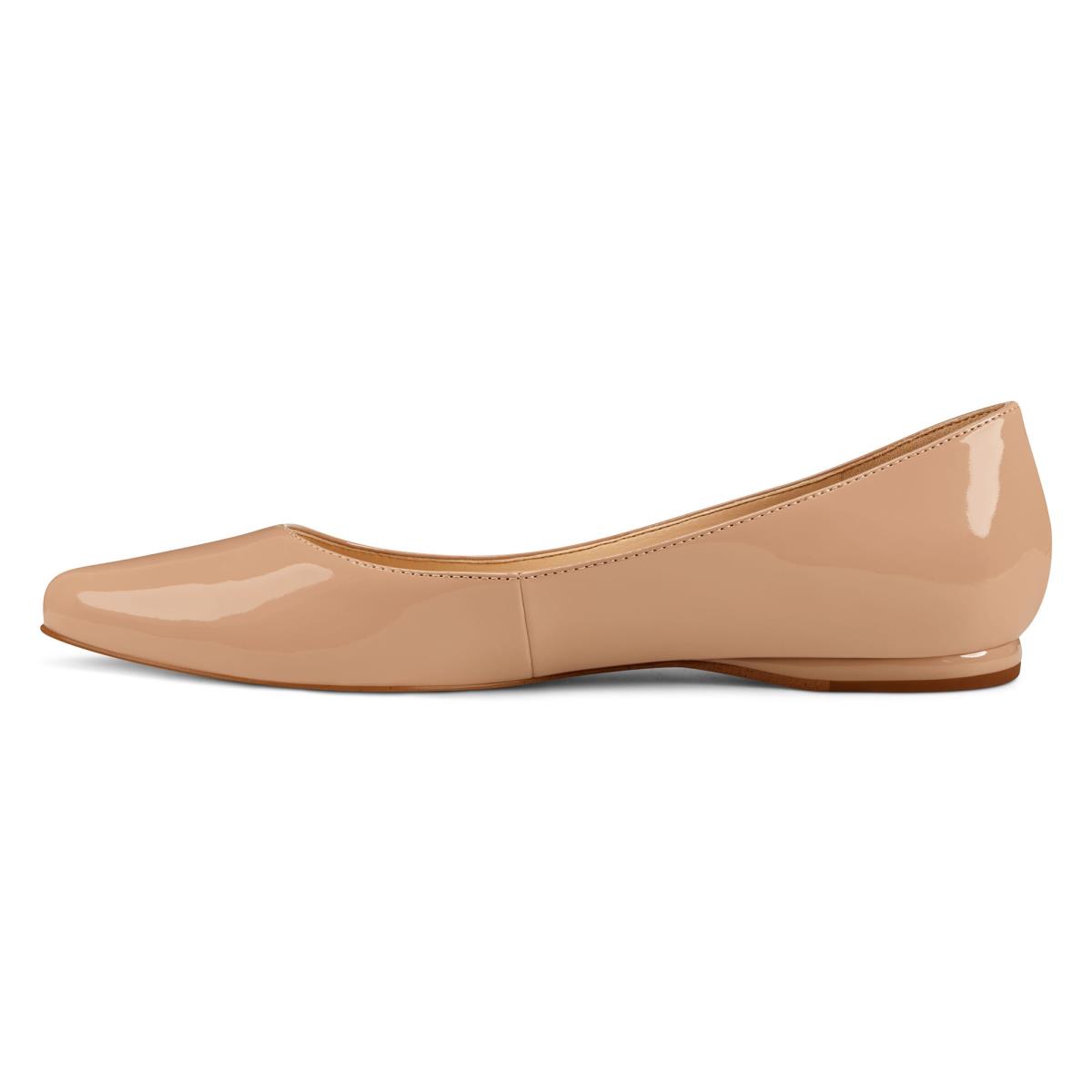 Nine West Speakup Almond Neus Flats Grijs Bruin | 5082MTDER