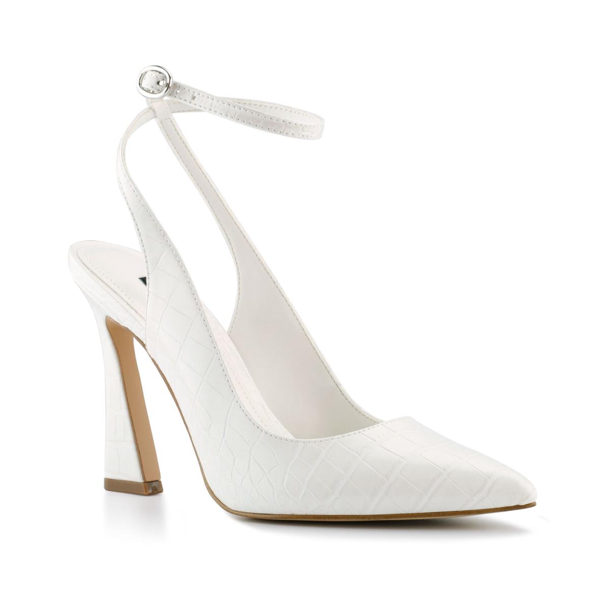 Nine West Tabita Ankle Riemen Jurken Pumps Beige | 0375MGDWN