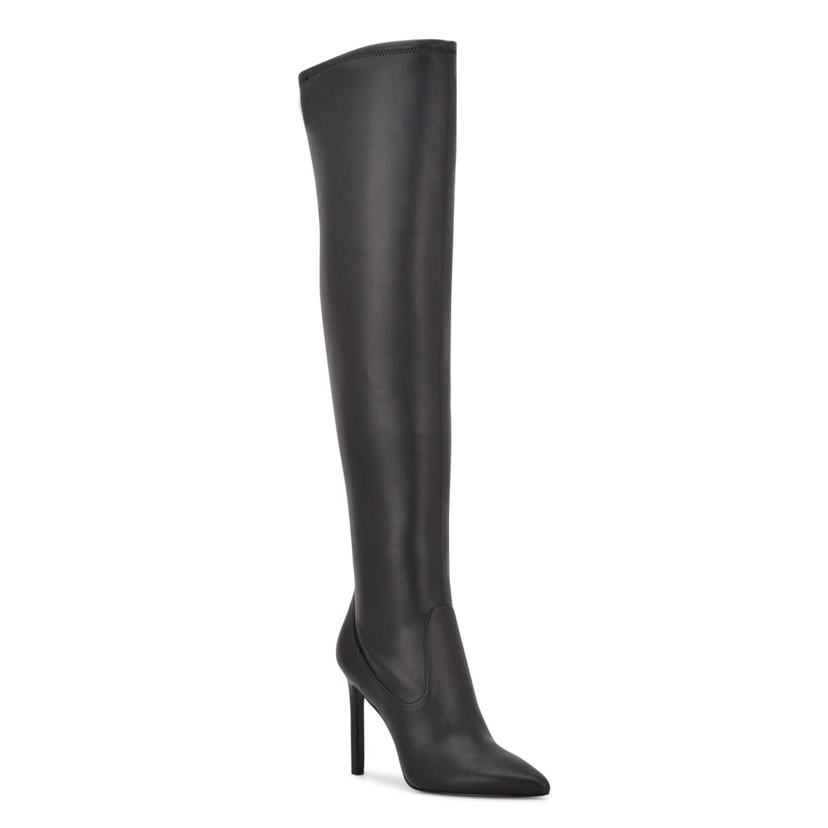 Nine West Tacy Over The Knee Laarzen Zwart | 4287NMWRT