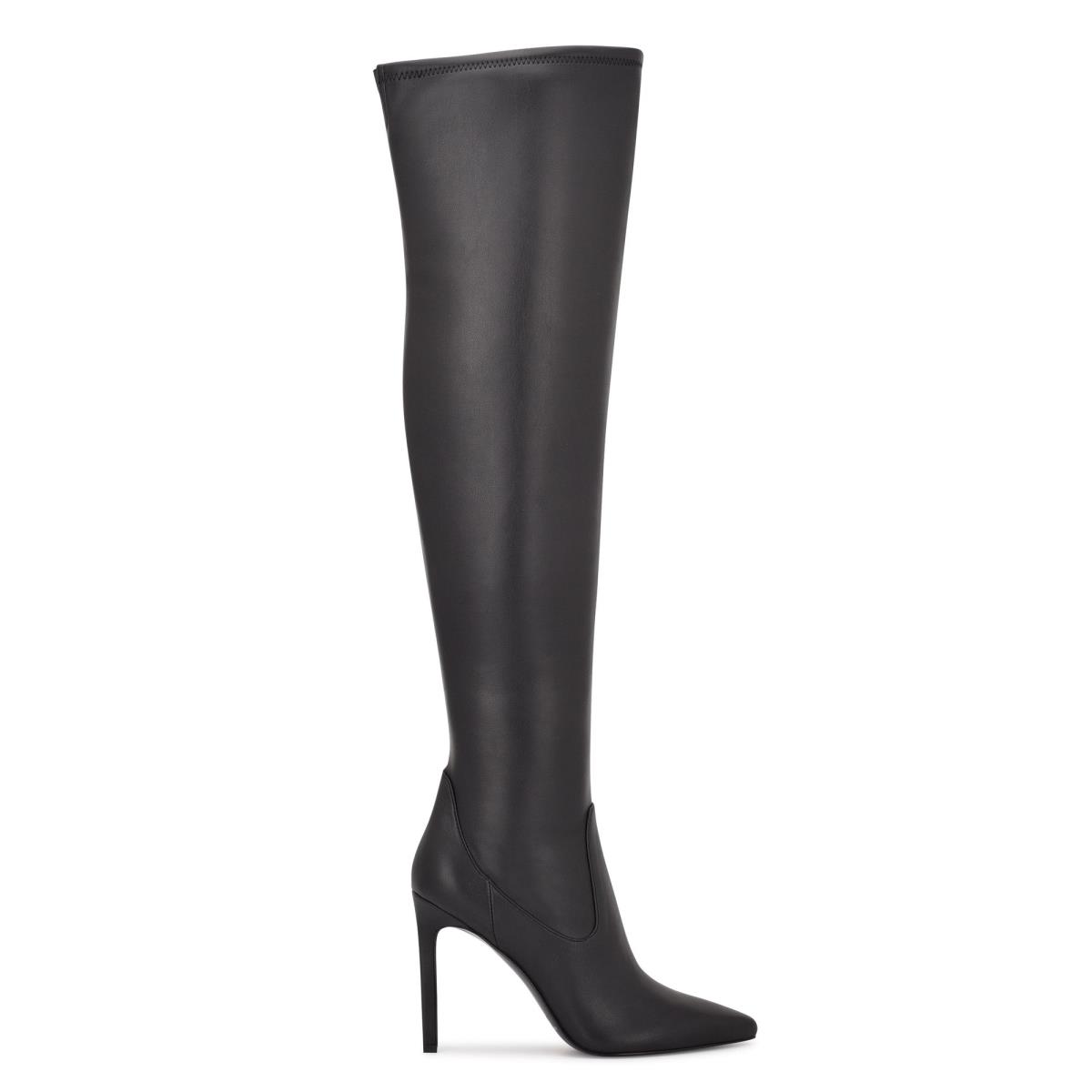 Nine West Tacy Over The Knee Laarzen Zwart | 4287NMWRT