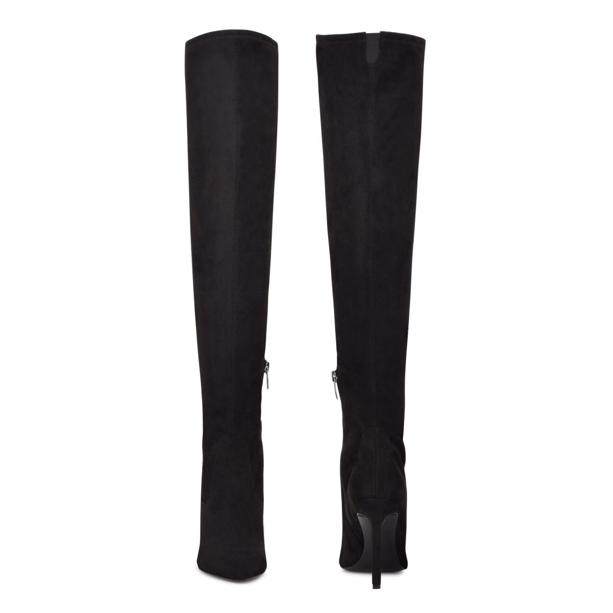 Nine West Tacy Over The Knee Laarzen Zwart | 4628RUCMN