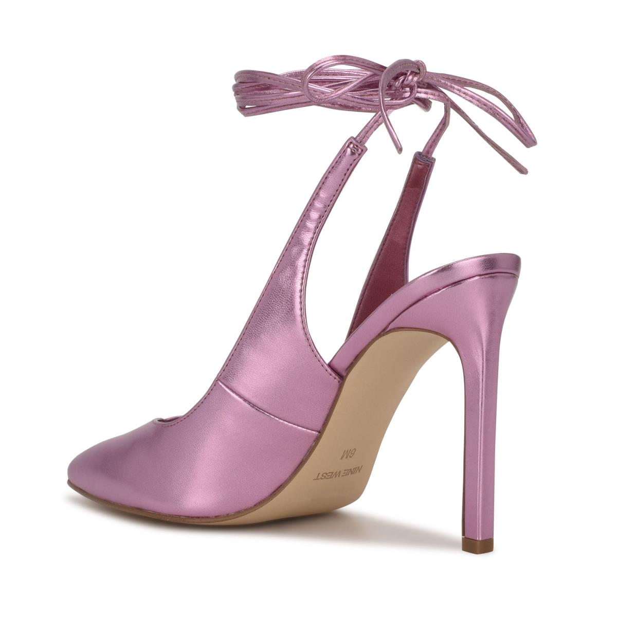 Nine West Talon Ankle Wrap Jurken Pumps Roze | 6735NQFHC