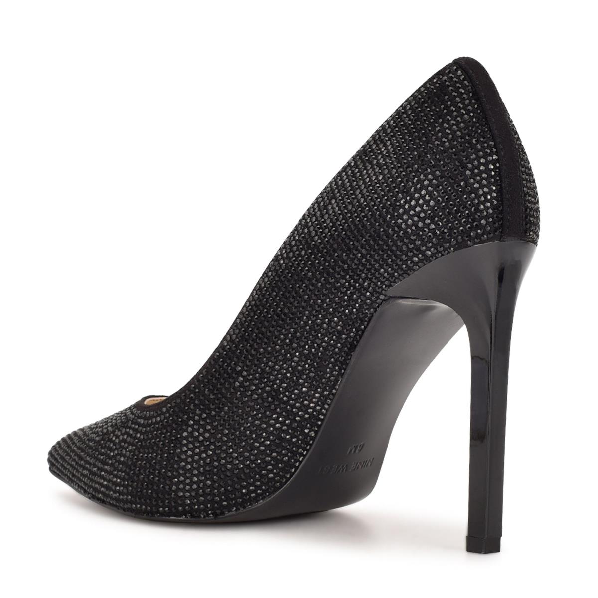 Nine West Tatiah Jurken Pumps Zwart | 9081VZPMQ