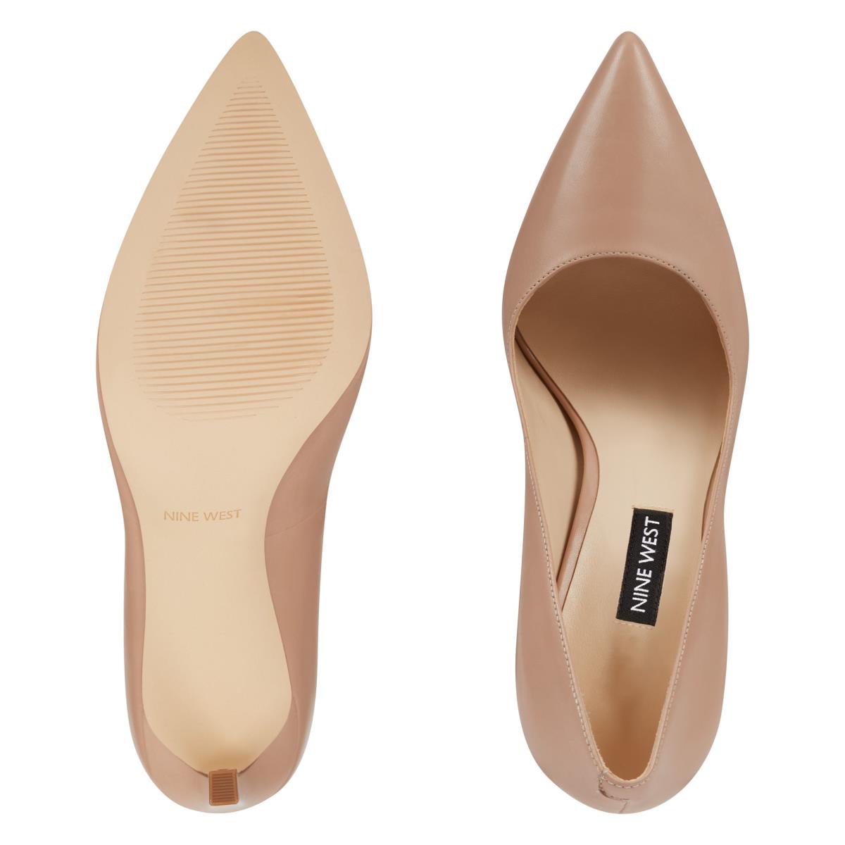 Nine West Tatiana Pointy Neus Pumps Beige | 6859LMNAJ