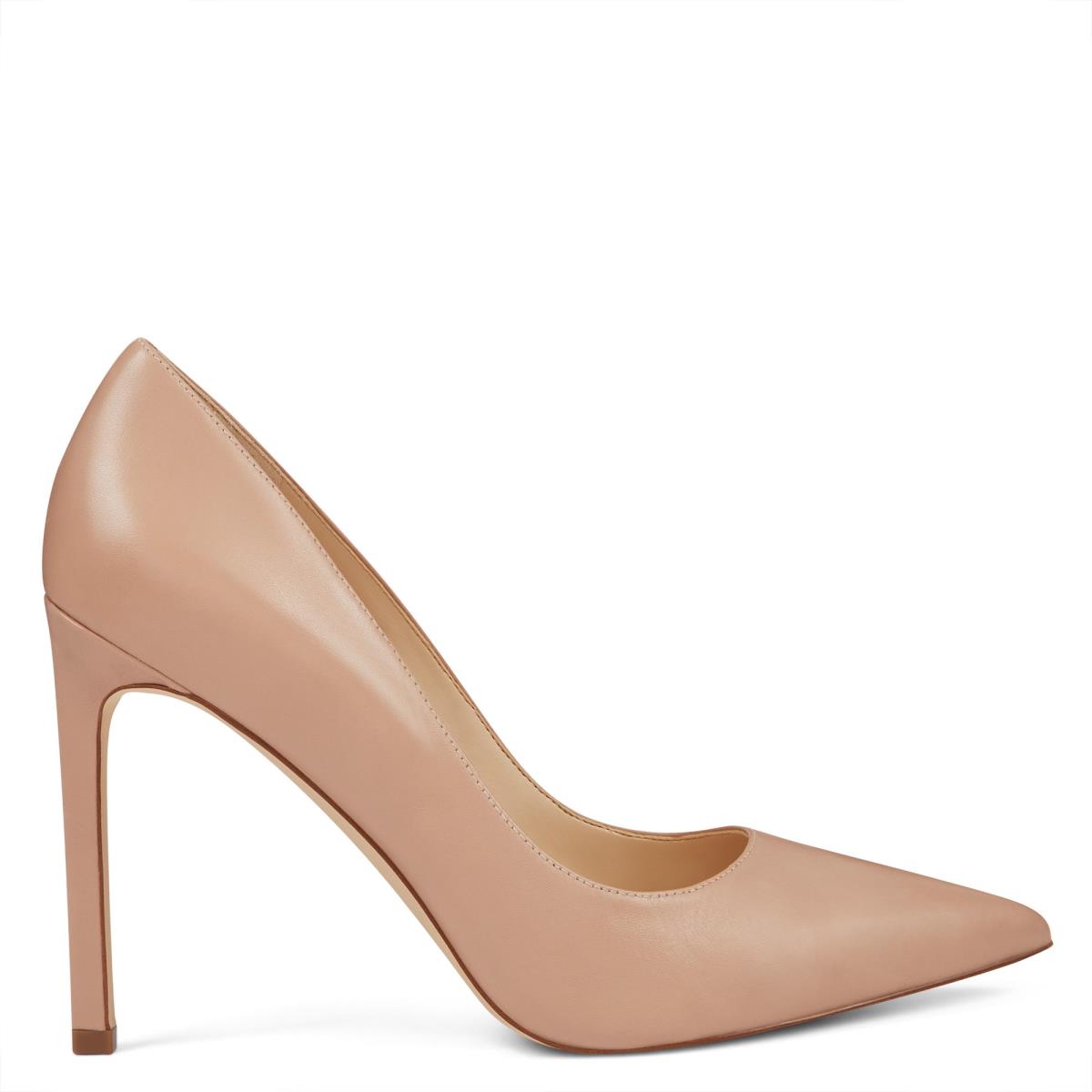 Nine West Tatiana Pointy Neus Pumps Beige | 6859LMNAJ