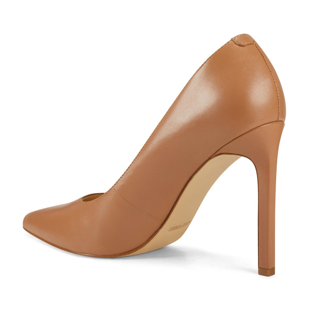 Nine West Tatiana Pointy Neus Pumps Beige | 6981MGZQV