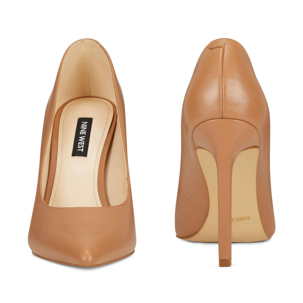 Nine West Tatiana Pointy Neus Pumps Beige | 6981MGZQV