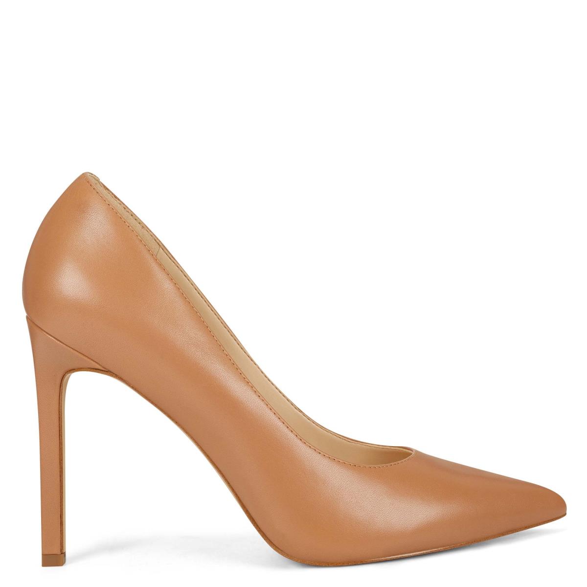 Nine West Tatiana Pointy Neus Pumps Beige | 6981MGZQV