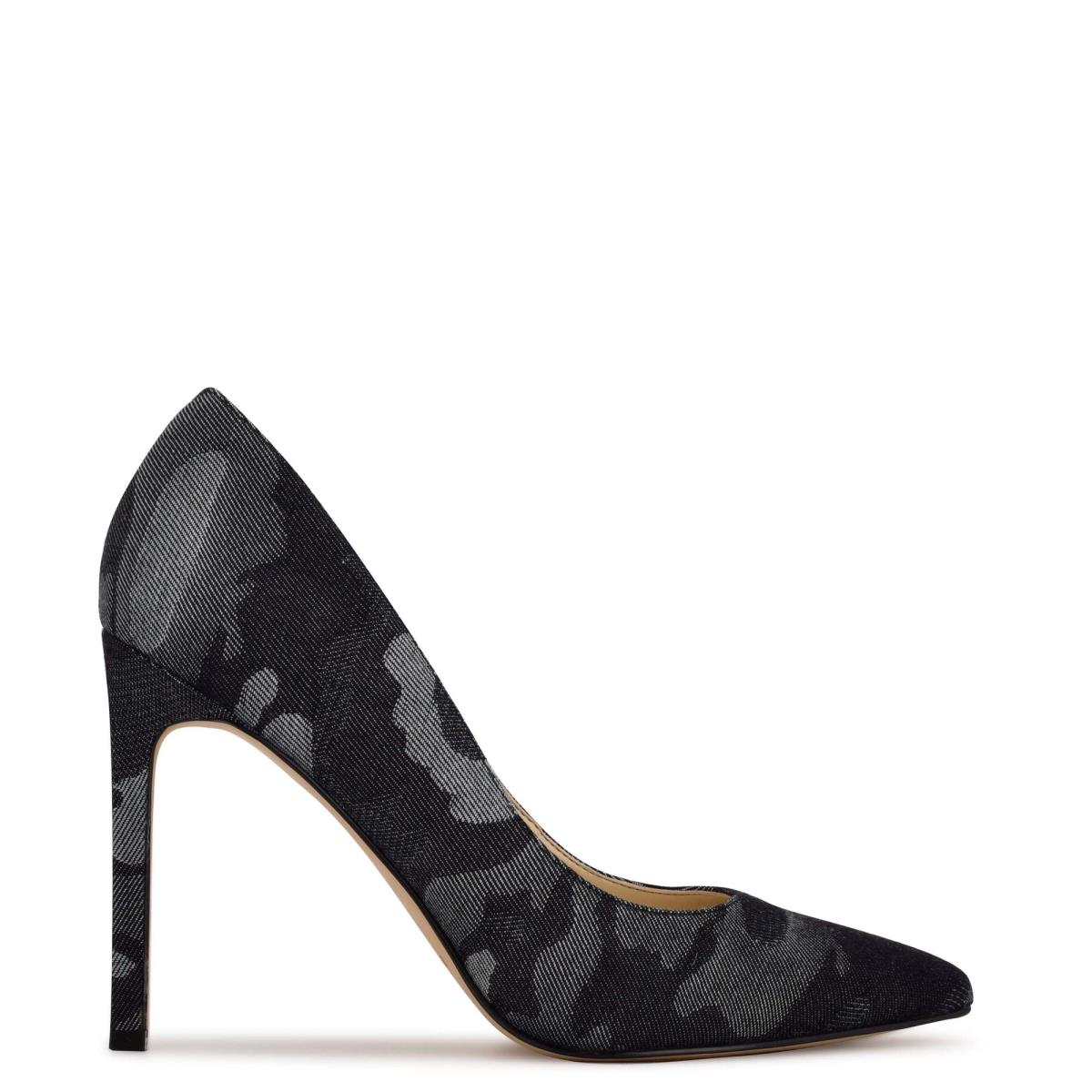 Nine West Tatiana Pointy Neus Pumps Blauw Camo | 1623QBWMJ