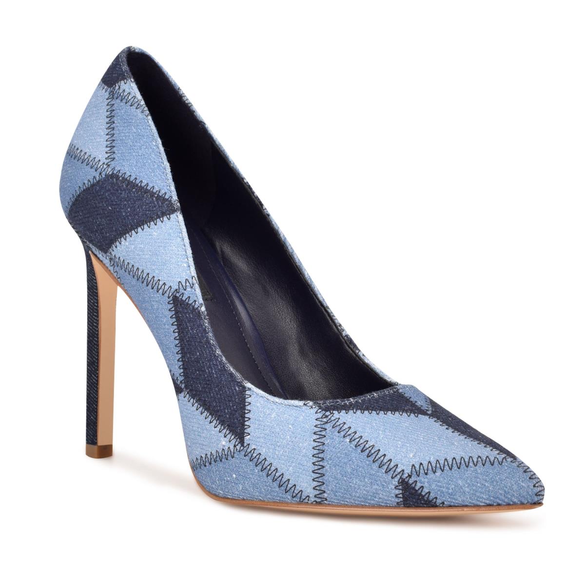 Nine West Tatiana Pointy Neus Pumps Blauw | 4927WUGBE