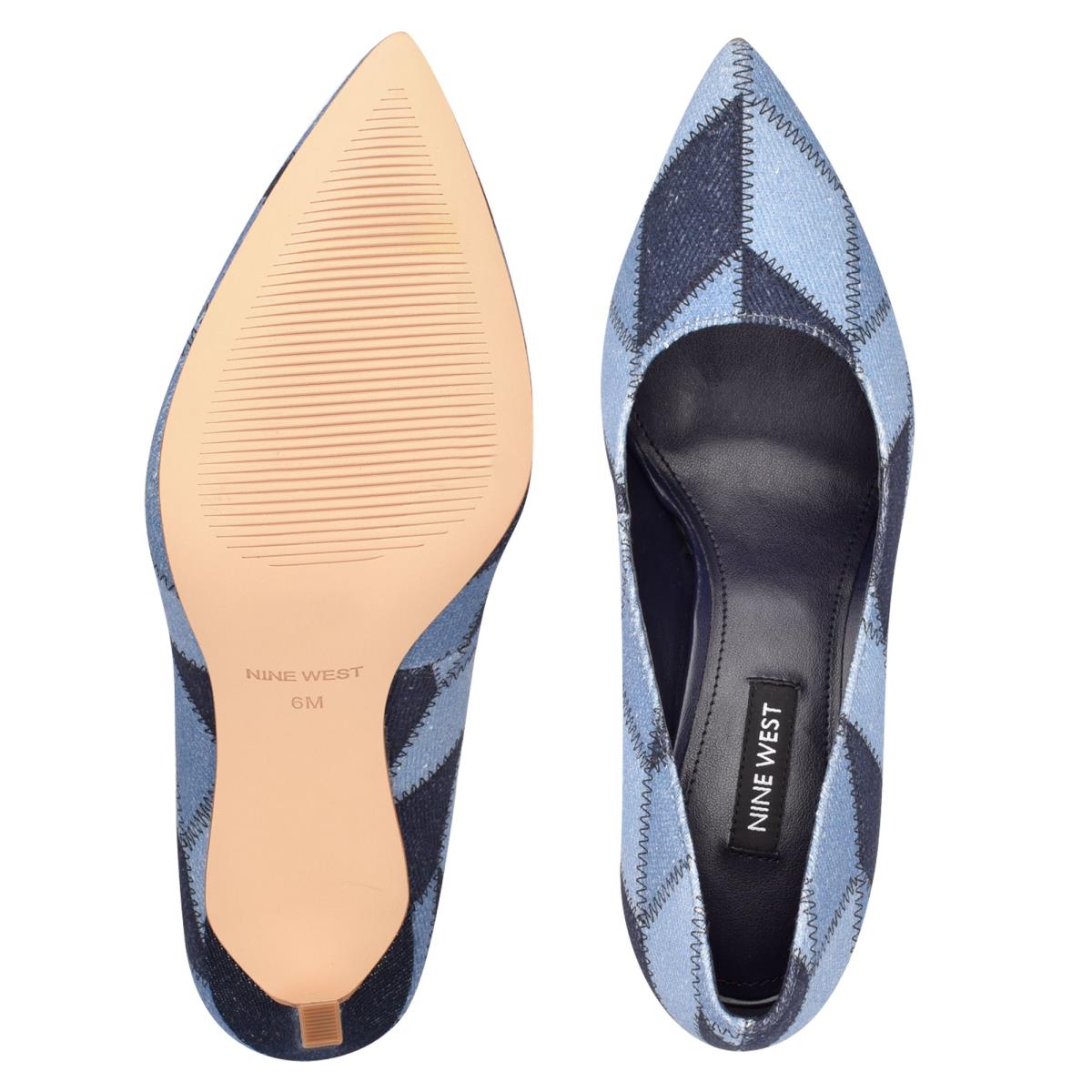 Nine West Tatiana Pointy Neus Pumps Blauw | 4927WUGBE