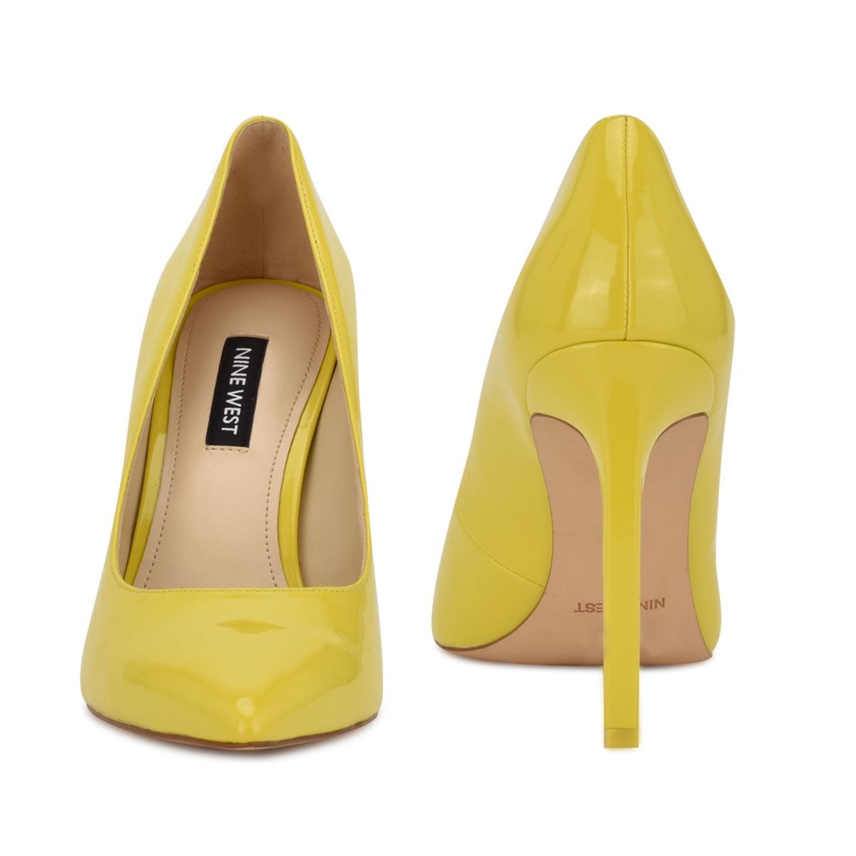 Nine West Tatiana Pointy Neus Pumps Geel | 3250TWDCM