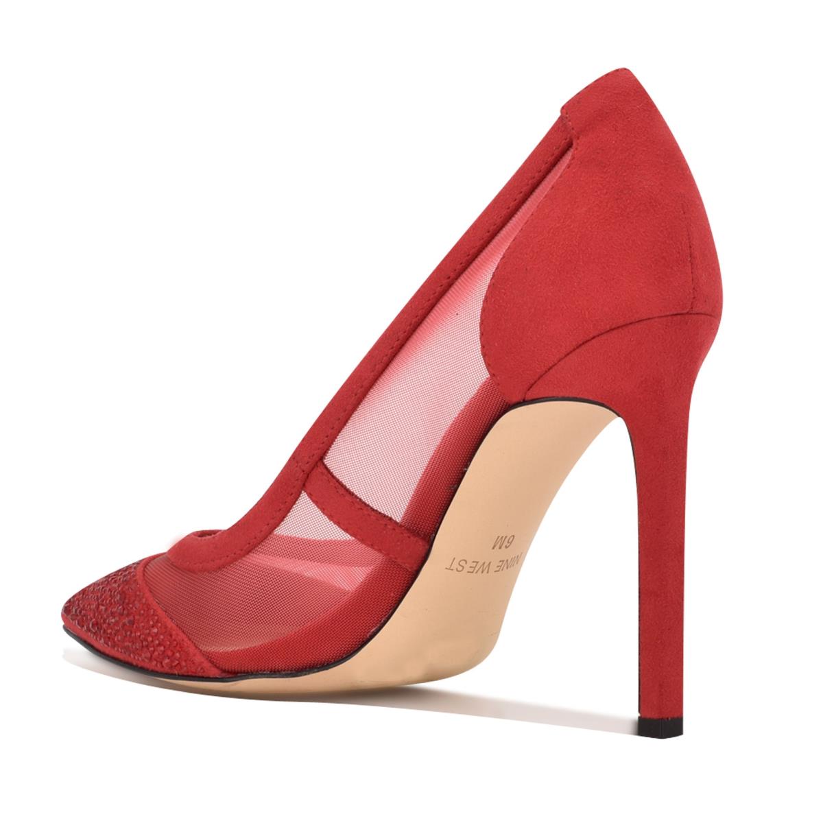 Nine West Tayen Jurken Pumps Rood | 2867QUFMA