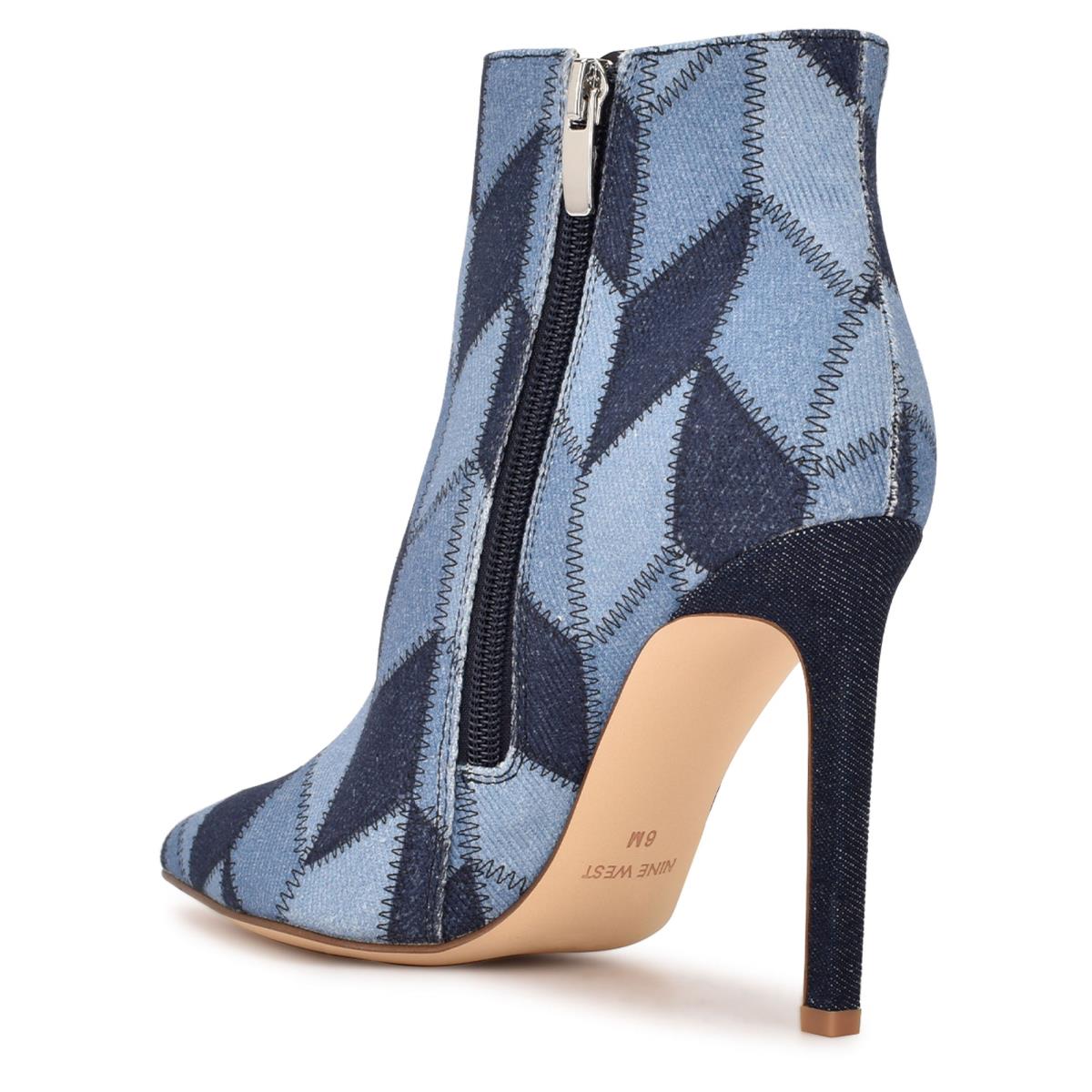 Nine West Tennon Jurken Bootie Laarzen Blauw | 9875PQFWY