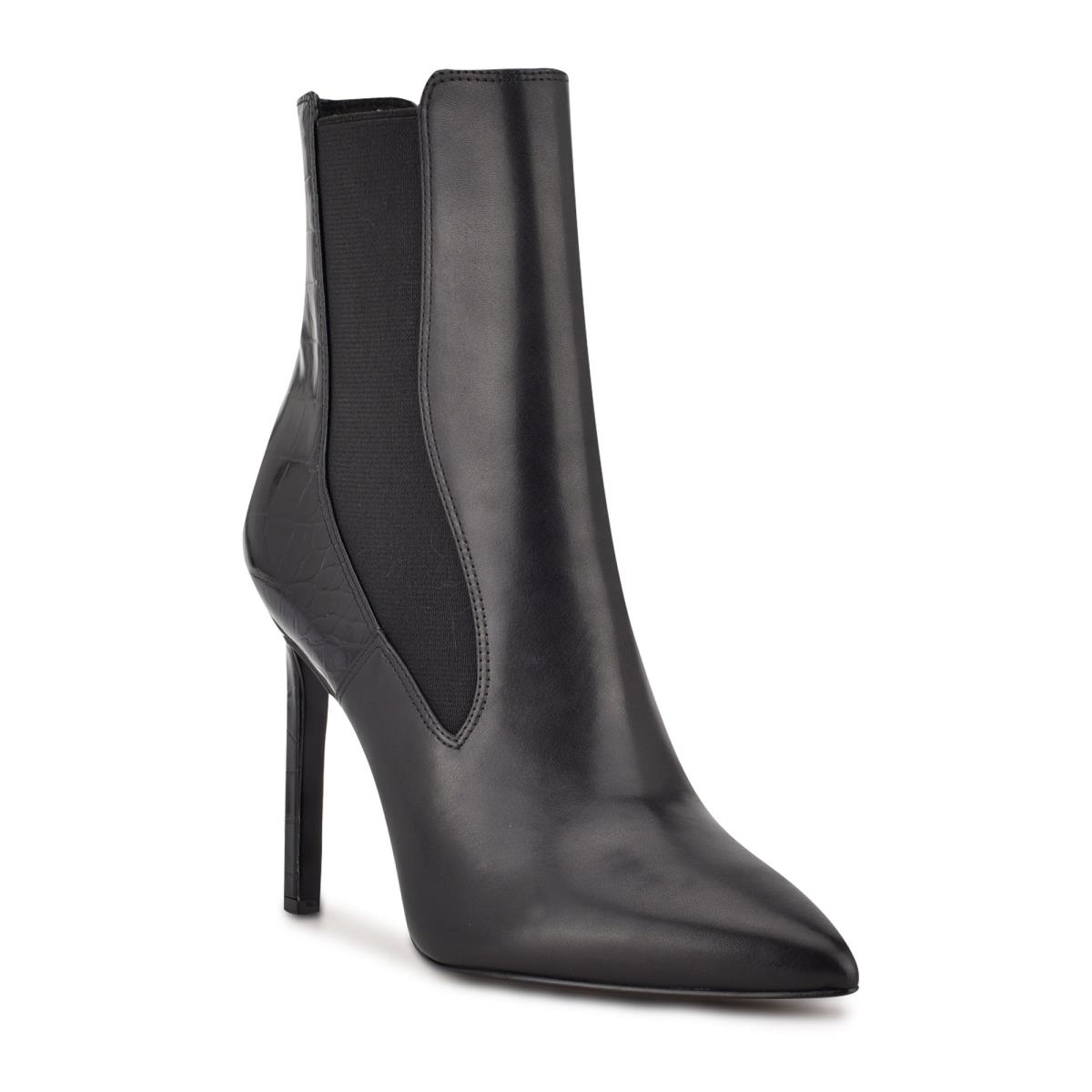 Nine West Topit Jurken Laarzen Zwart | 7498OJFMB