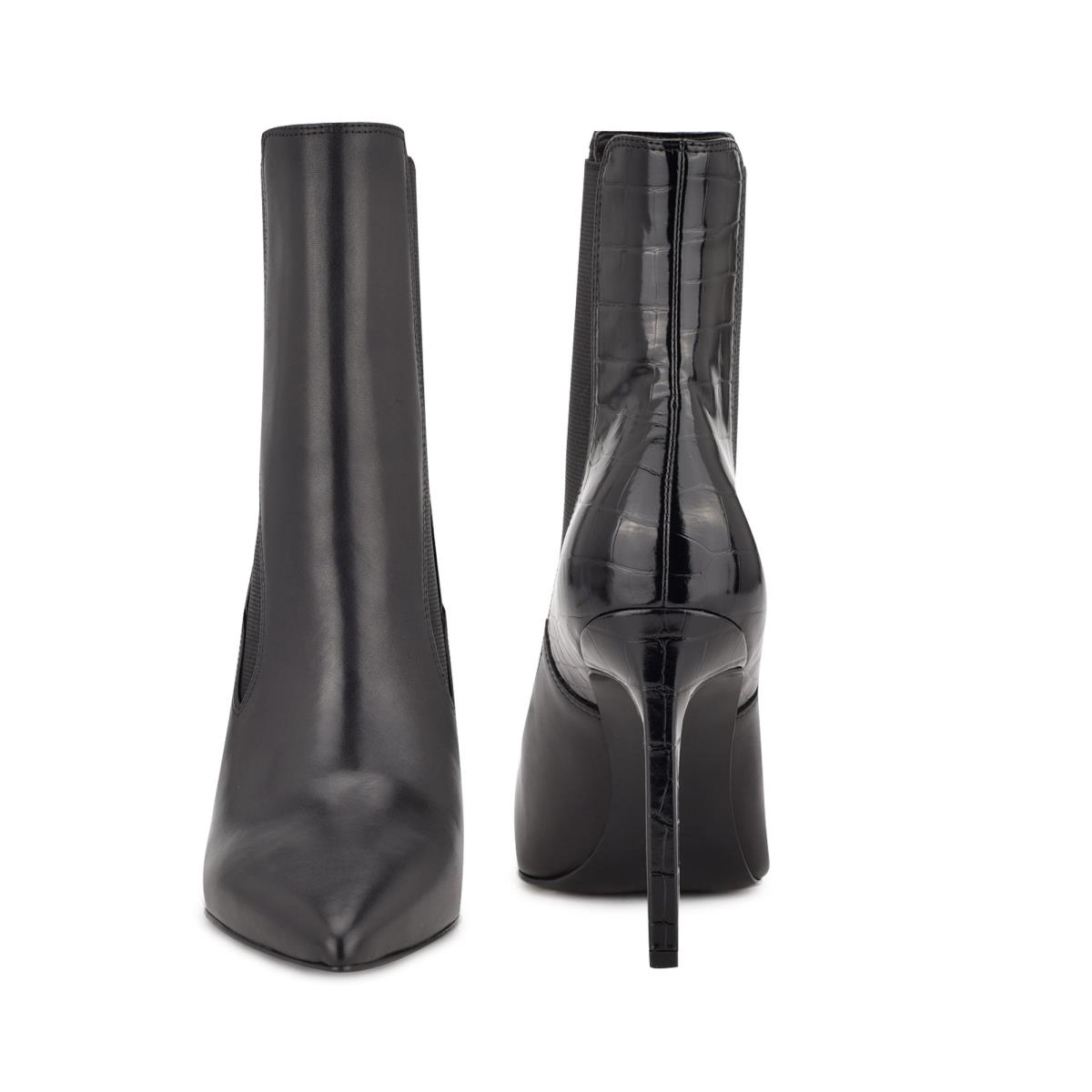 Nine West Topit Jurken Laarzen Zwart | 7498OJFMB