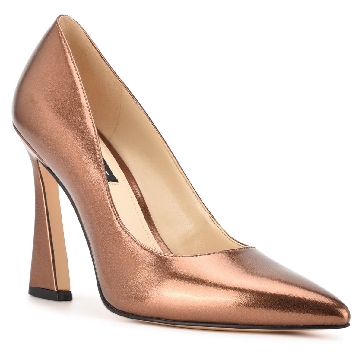 Nine West Trendz Pointy Neus Pumps Bruin | 2715FQCWX