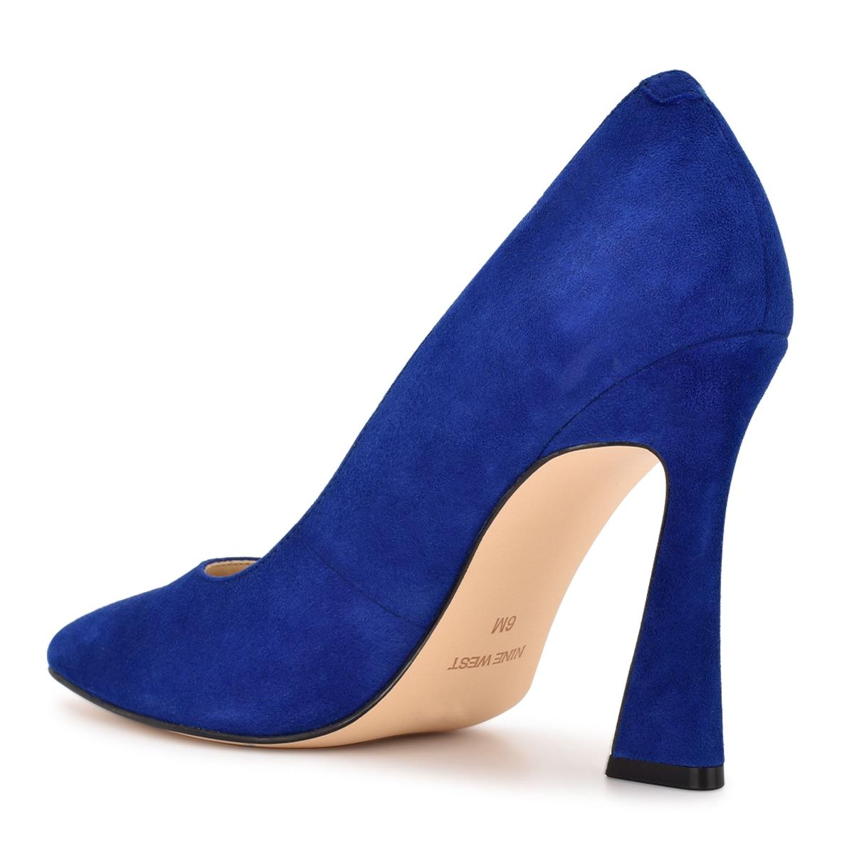 Nine West Trendz Pointy Neus Pumps Diepblauw | 3269QOIPC