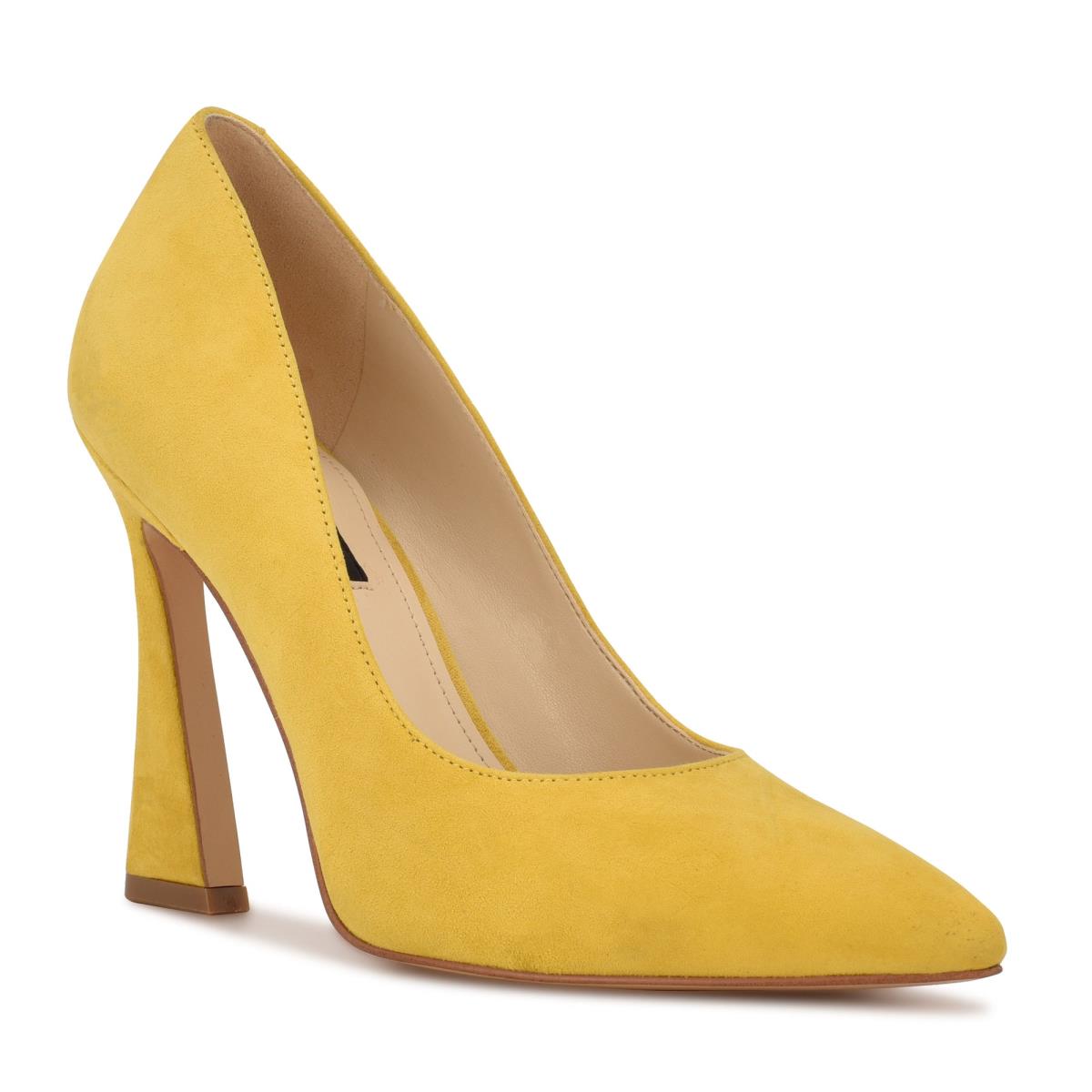 Nine West Trendz Pointy Neus Pumps Geel | 8547BUXKC