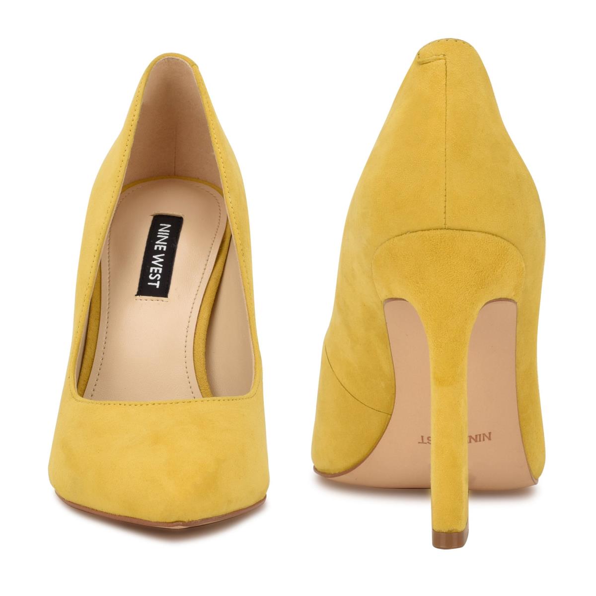 Nine West Trendz Pointy Neus Pumps Geel | 8547BUXKC