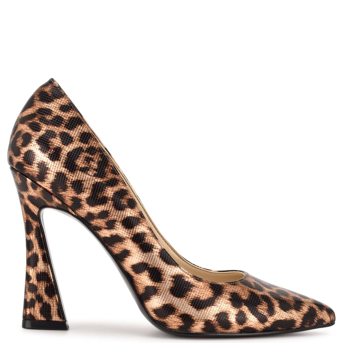 Nine West Trendz Pointy Neus Pumps Leopard | 1938YGEXK