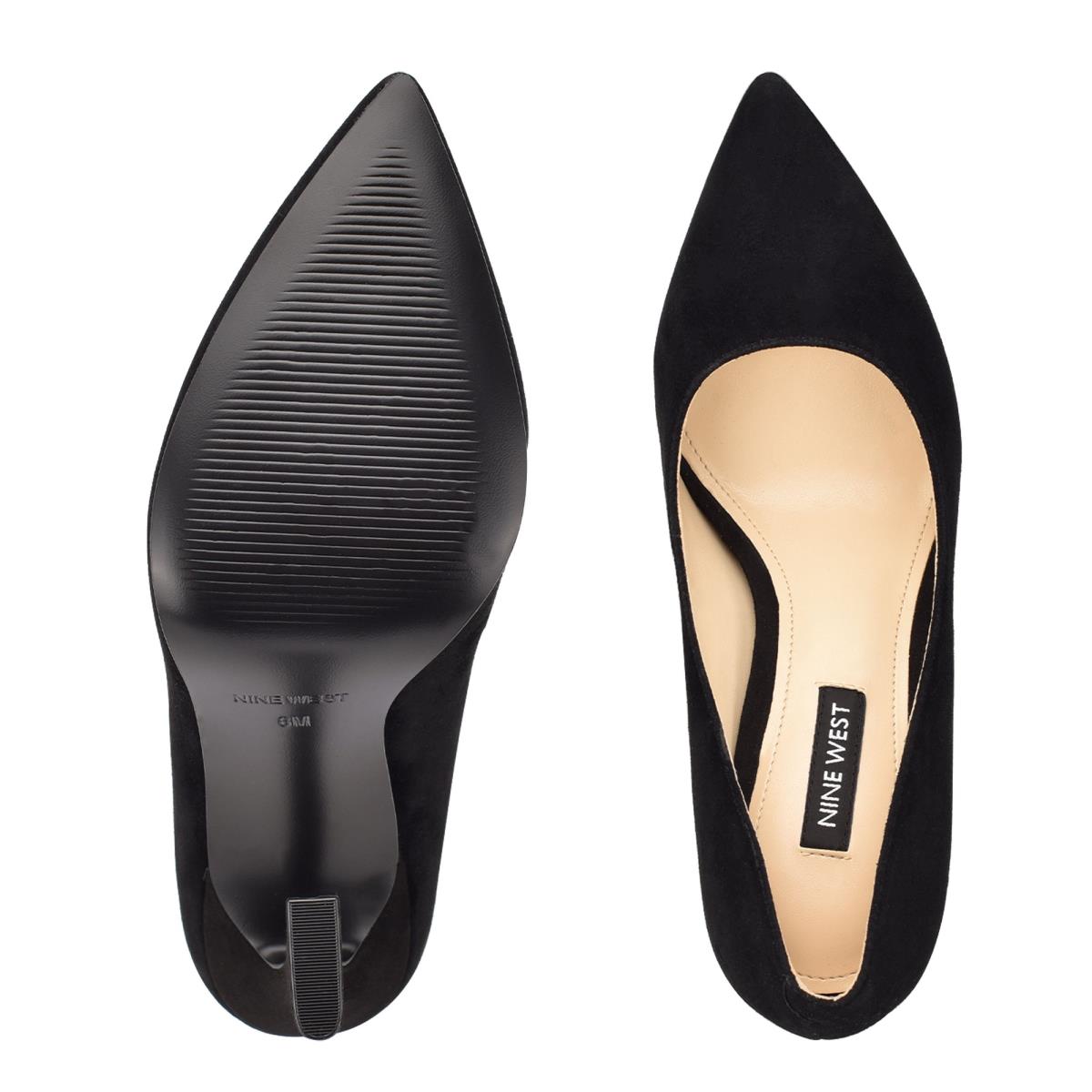 Nine West Trendz Pointy Neus Pumps Zwart | 0174VUKRX