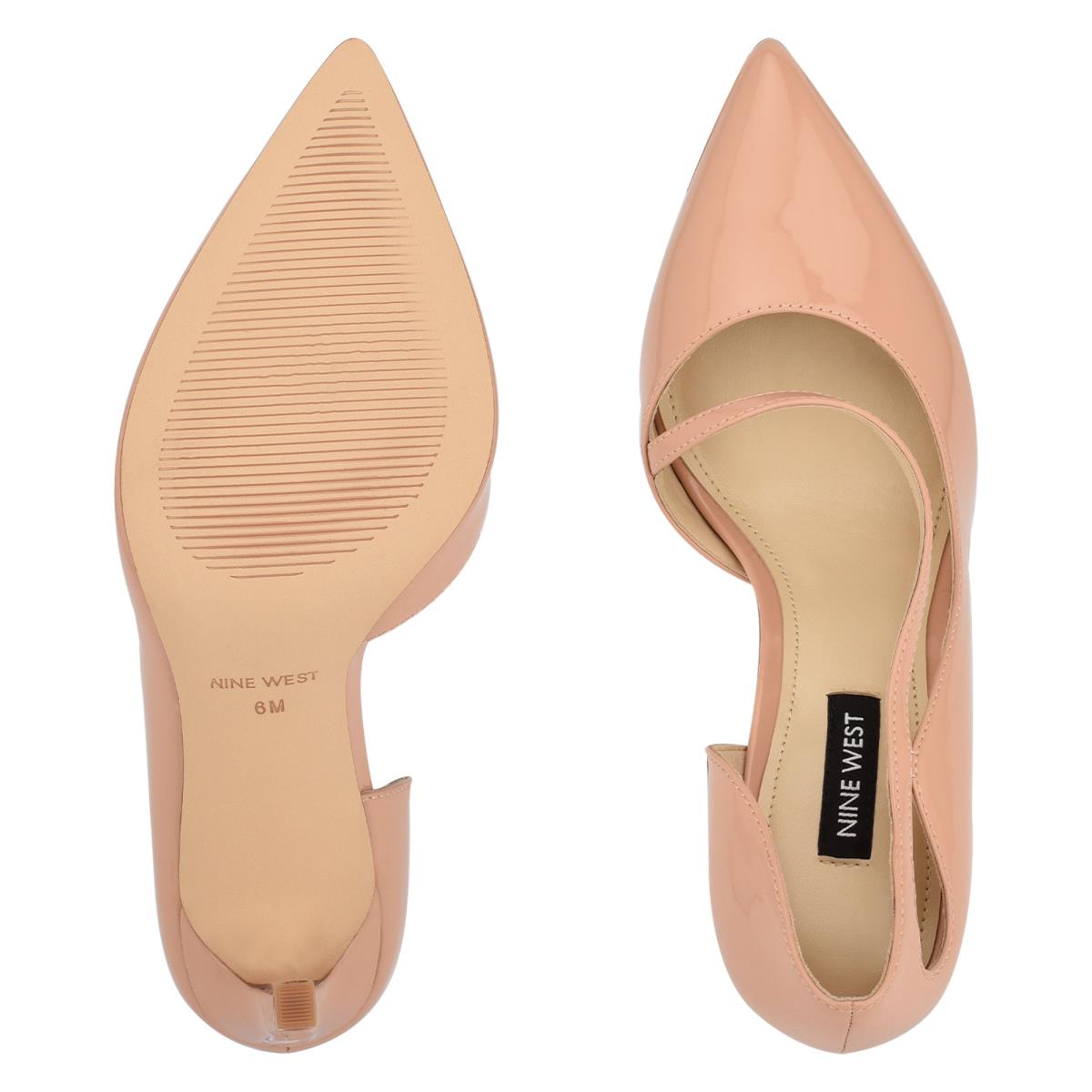 Nine West Twirl Pointy Neus Pumps Beige | 9728RQGAC