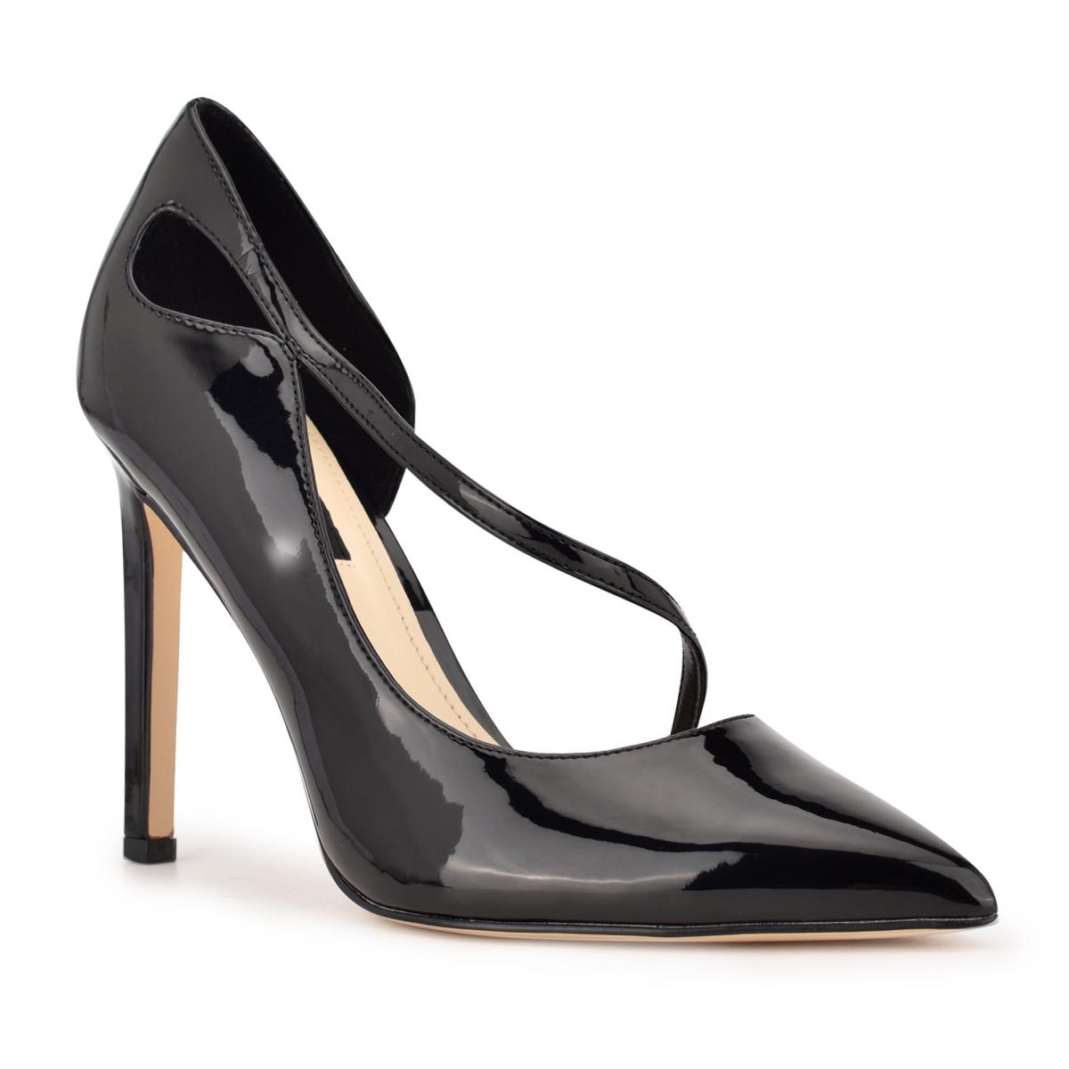 Nine West Twirl Pointy Neus Pumps Zwart | 5231MNABZ