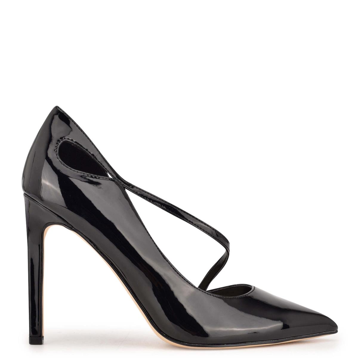 Nine West Twirl Pointy Neus Pumps Zwart | 5231MNABZ